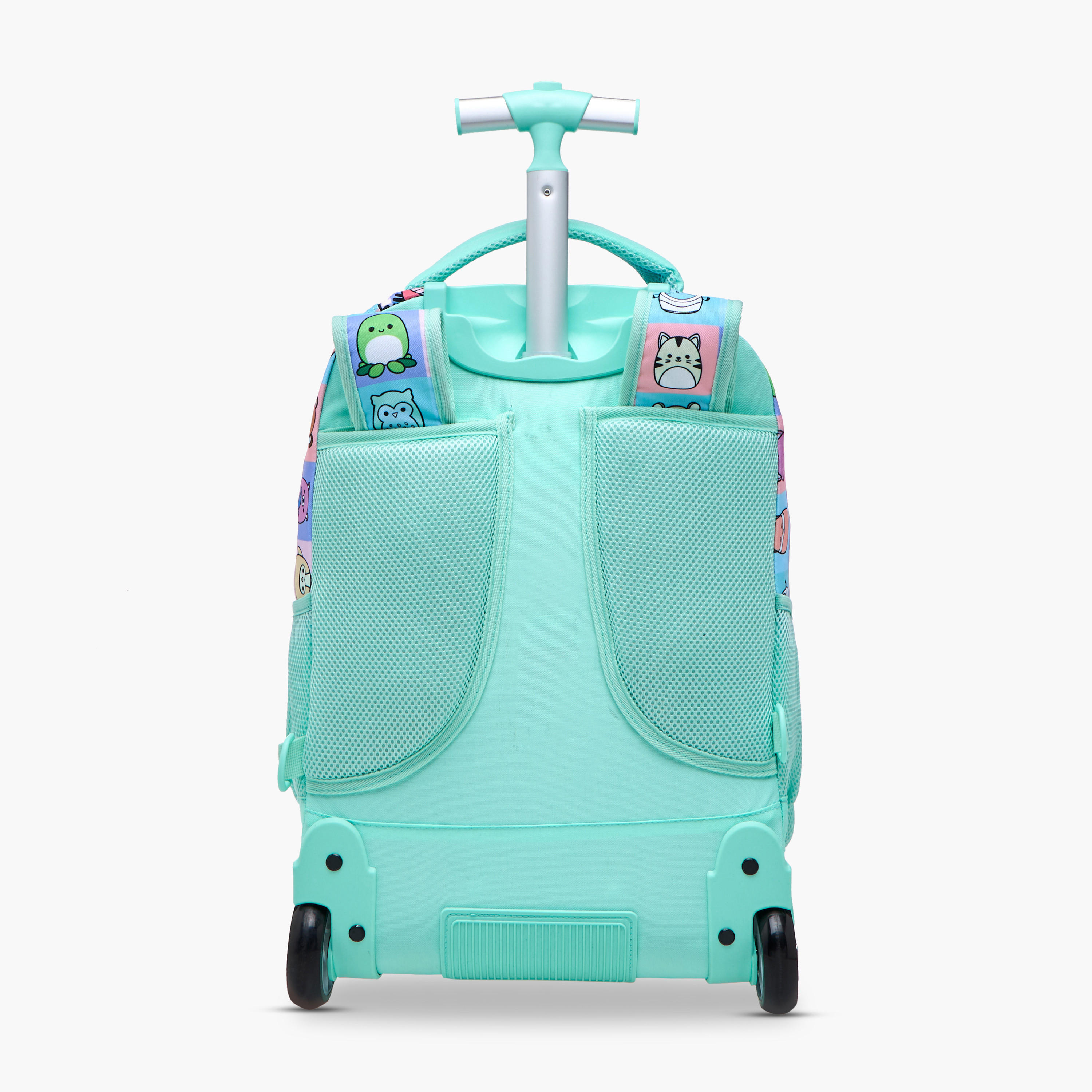 Unique-O Animal Print Trolley Bag for Girls 5-8 Years with Retractable Handle -school-bagsandbackpacks-trolleybags-image-5