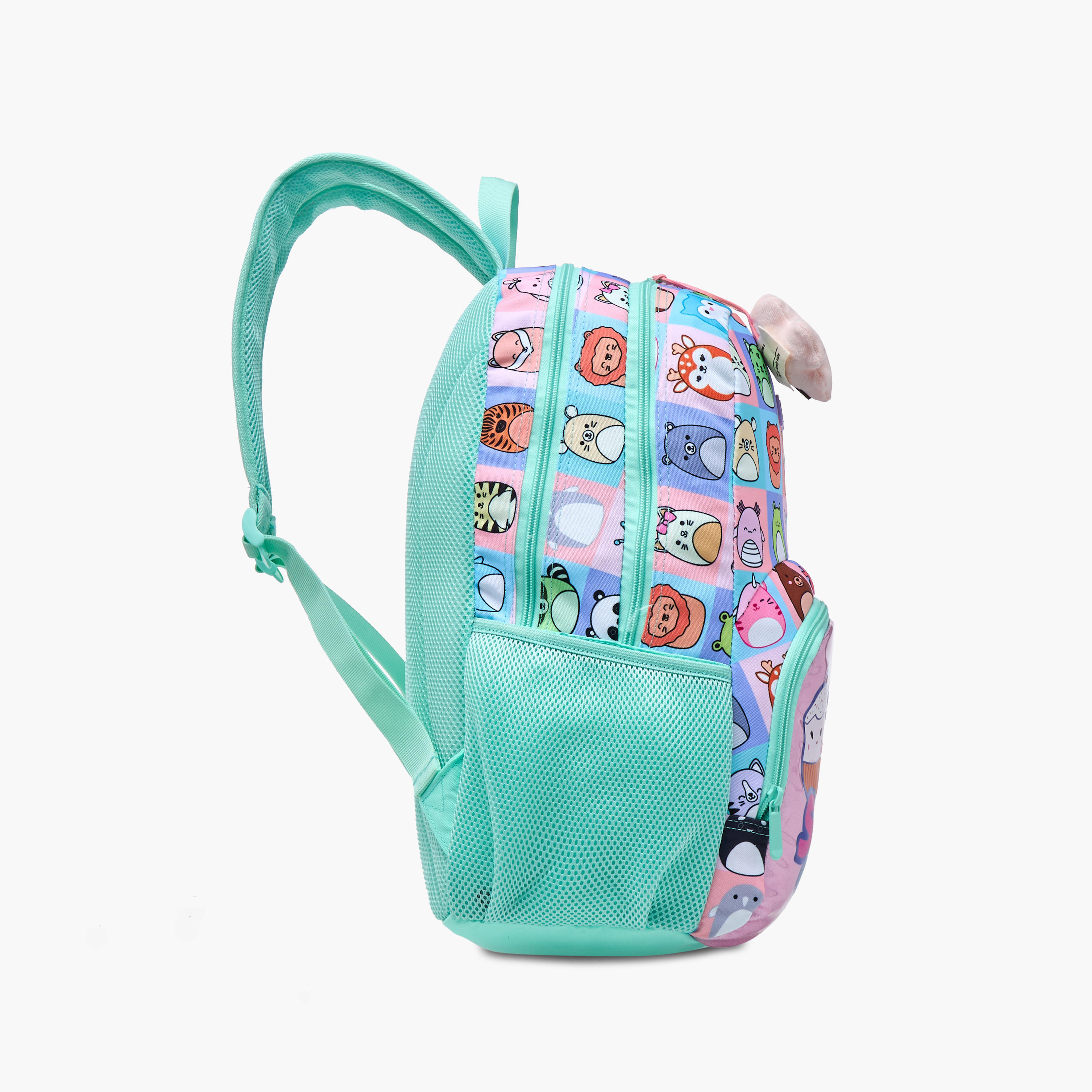 Unique-O Squishy Squad Print Backpack with Adjustable Straps and Zip Closure - 30x19x45 cms-school-bagsandbackpacks-backpacks-image-3