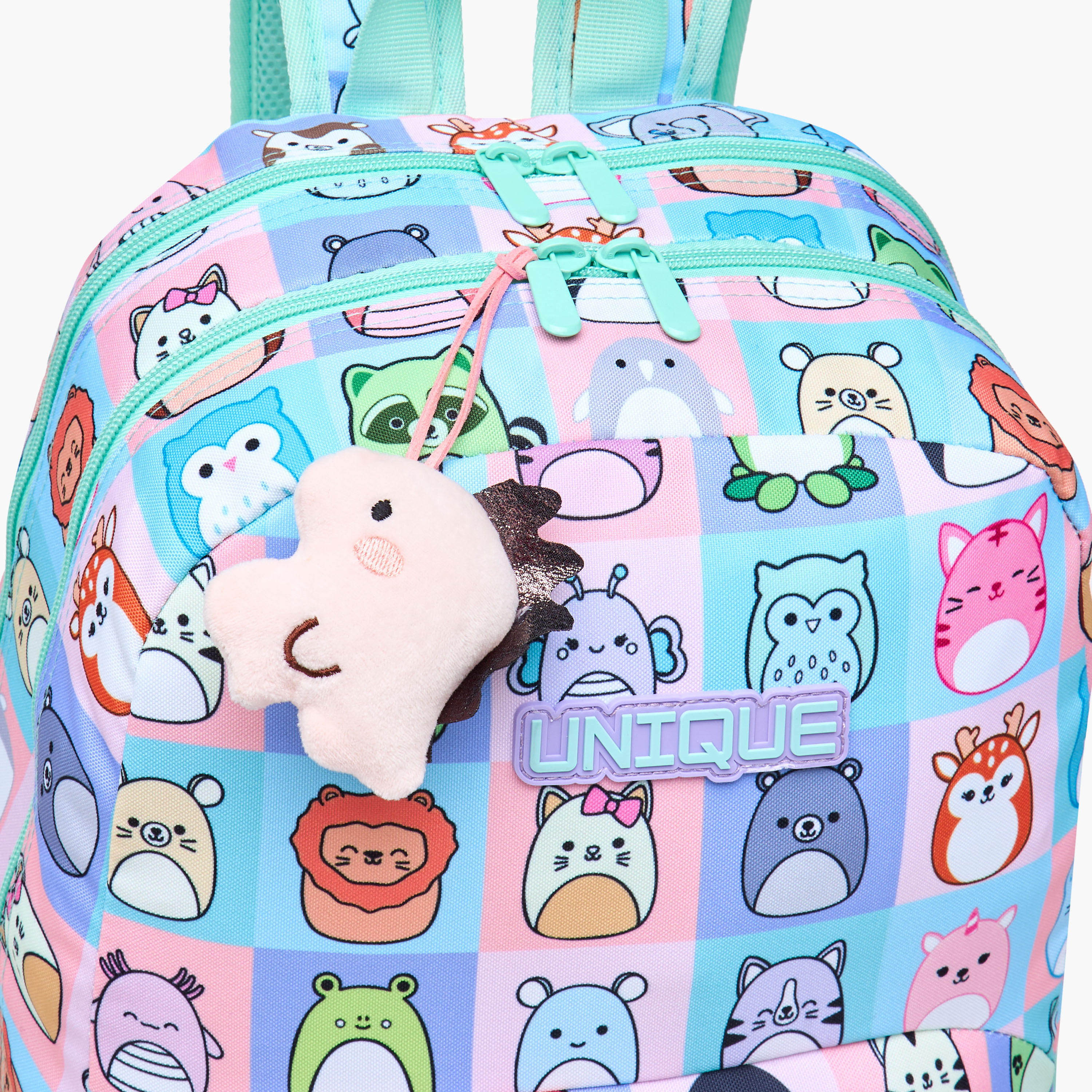 Unique-O Squishy Squad Print Backpack with Adjustable Straps and Zip Closure - 30x19x45 cms-school-bagsandbackpacks-backpacks-image-8