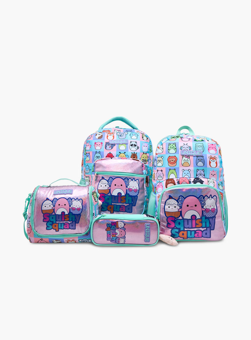 Unique-O Squishy Squad Print Lunch Bag with Zip Closure-school-lunchessentials-lunchbags-image-9