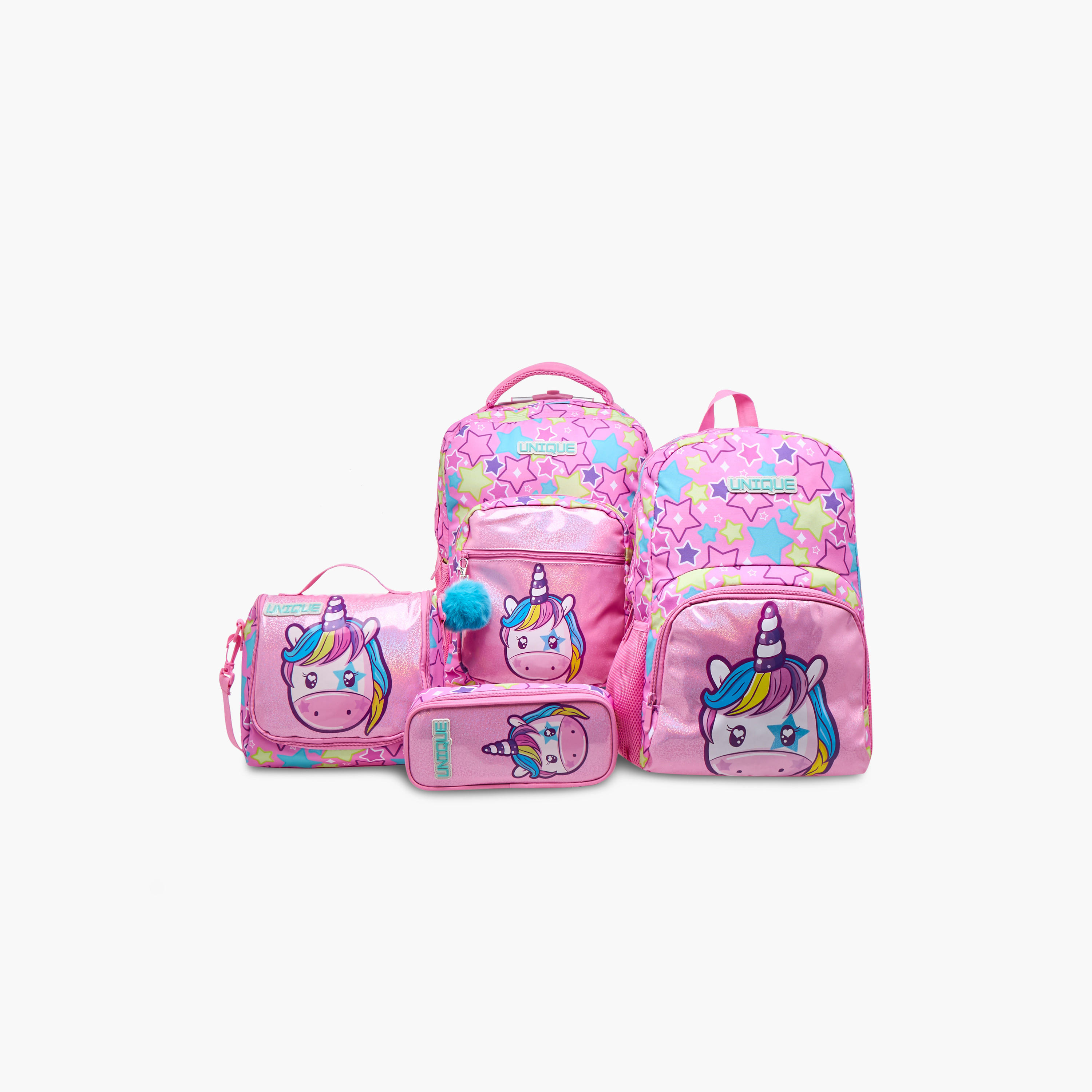 Unique-O Unicorn Print Lunch Bag with Detachable Strap-school-lunchessentials-lunchbags-image-9