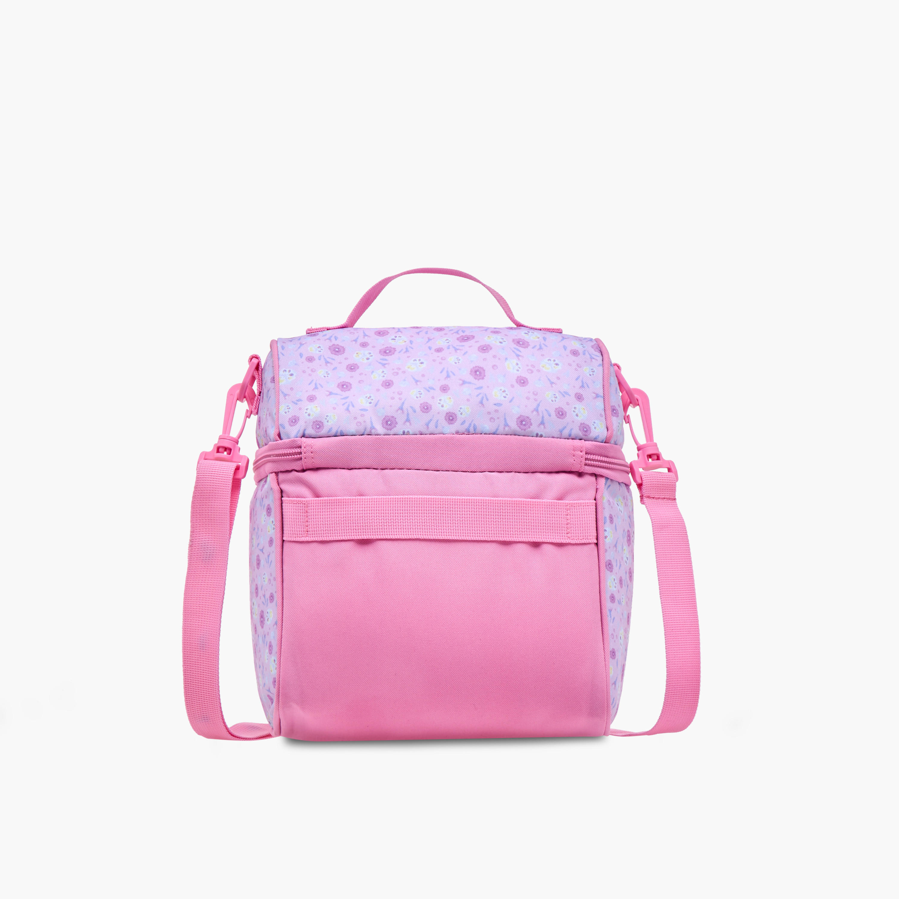 Sensazioni Floral Print Lunch Bag with Adjustable Strap and Zip Closure-school-lunchessentials-lunchbags-image-3