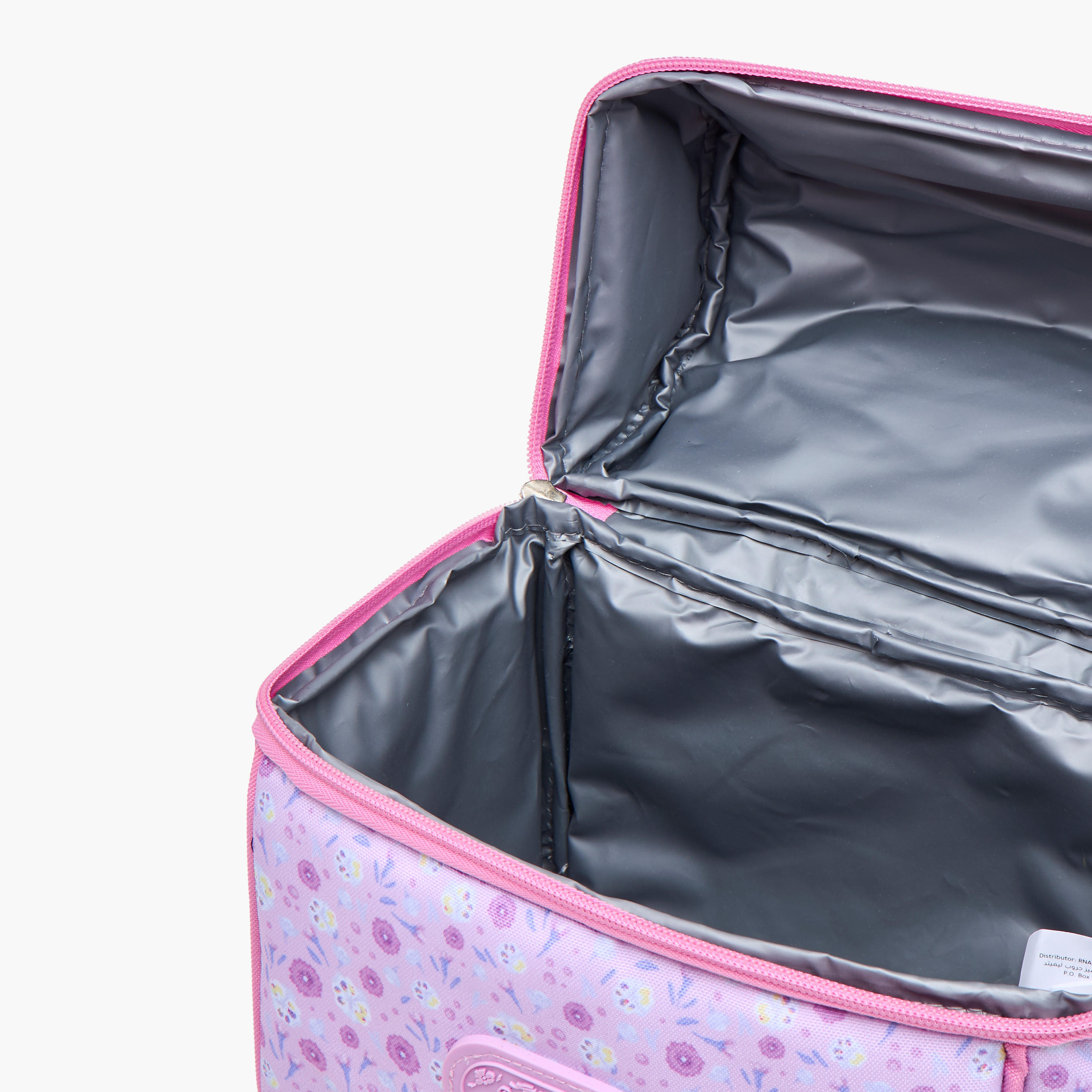 Sensazioni Floral Print Lunch Bag with Adjustable Strap and Zip Closure-school-lunchessentials-lunchbags-image-8