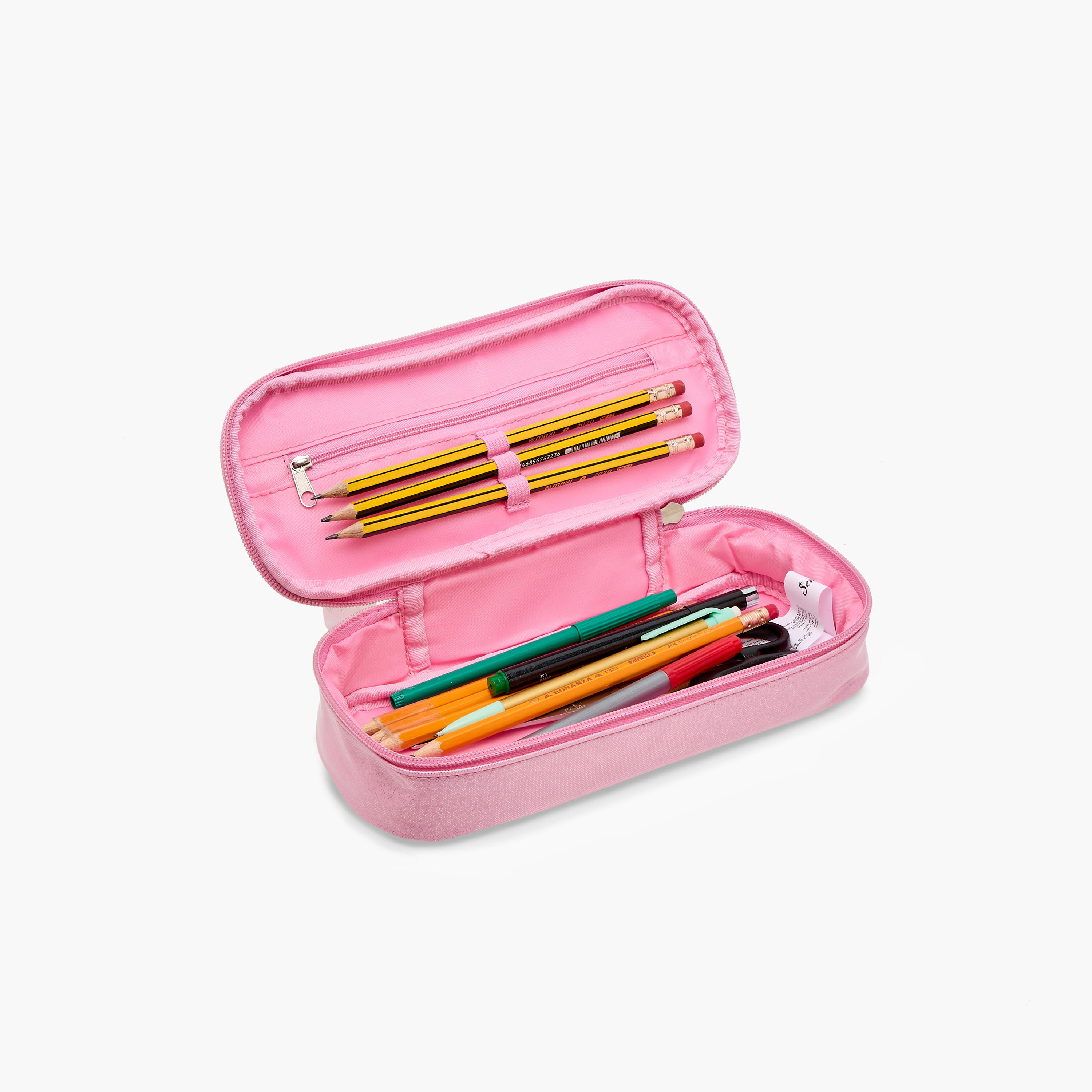 Sensazioni Floral Print Pencil Case with Zip Closure-school-stationery-pencilcases-image-5