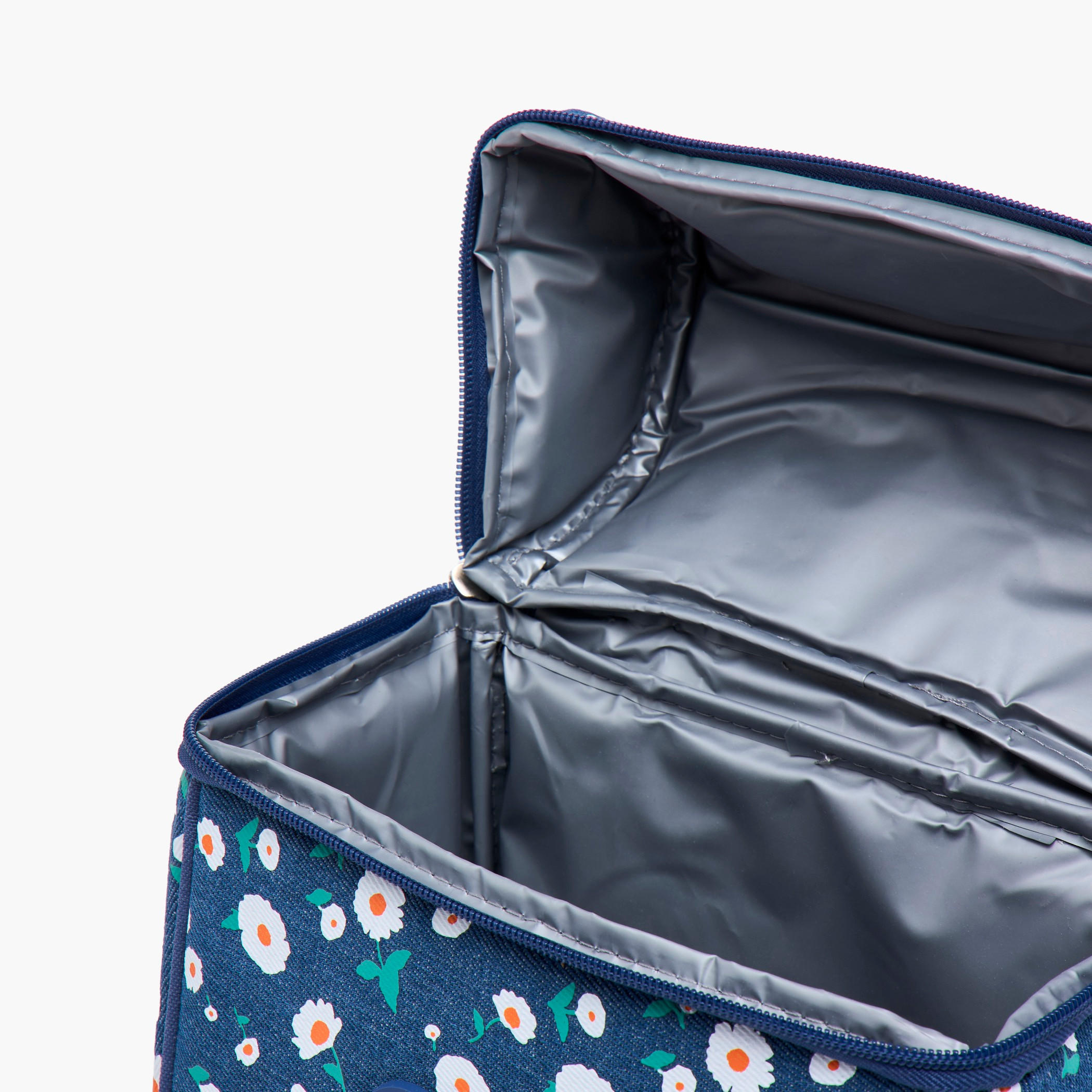 شنطة غداء بطبعات أزهار مع حزام قابل للتعديل وسحاب إغلاق من سينسازيوني-school-lunchessentials-lunchbags-image-8