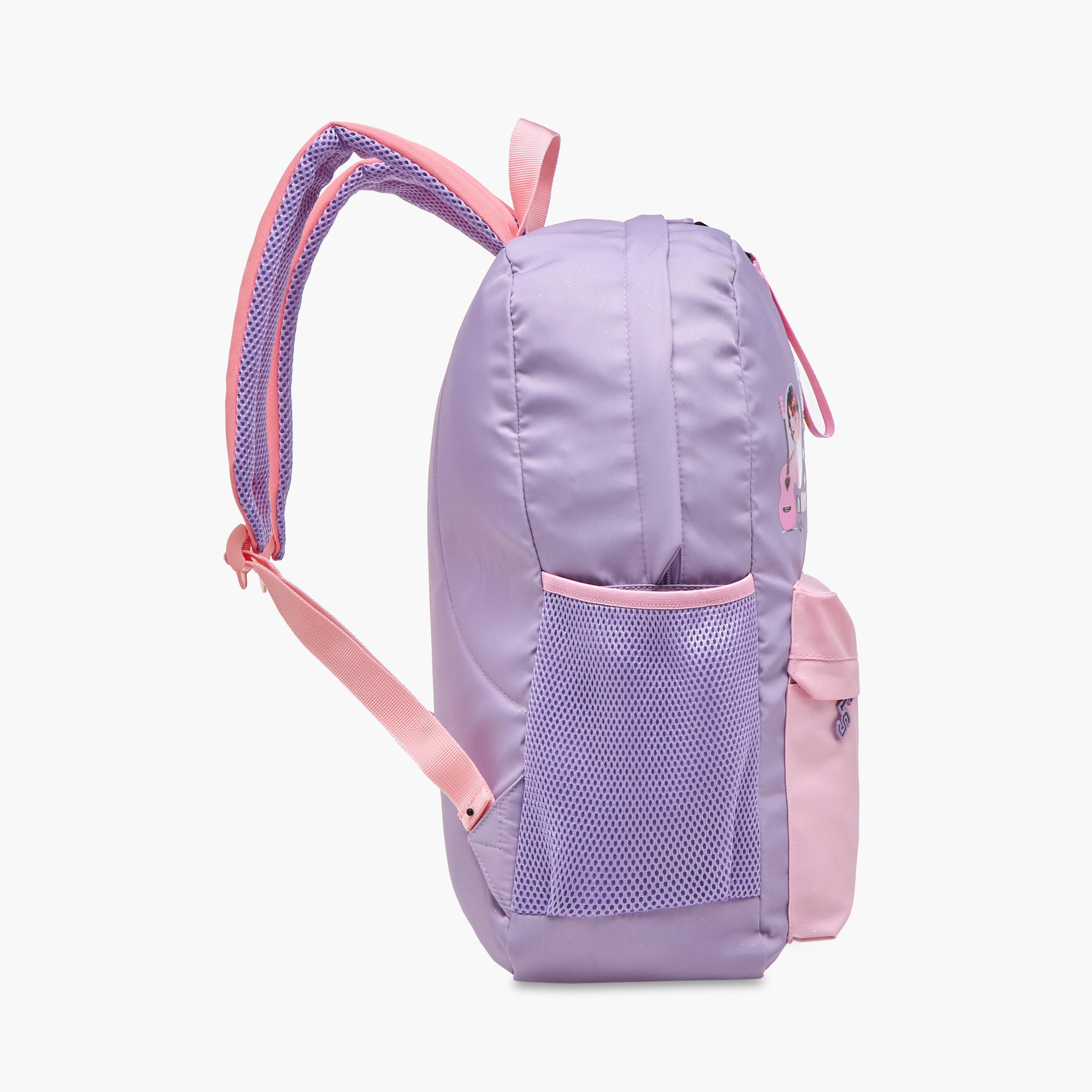 Celebrity Icons Taylor Swift Print Backpack with Adjustable Straps and Zip Closure -  30x14x45 cms-school-bagsandbackpacks-backpacks-image-3