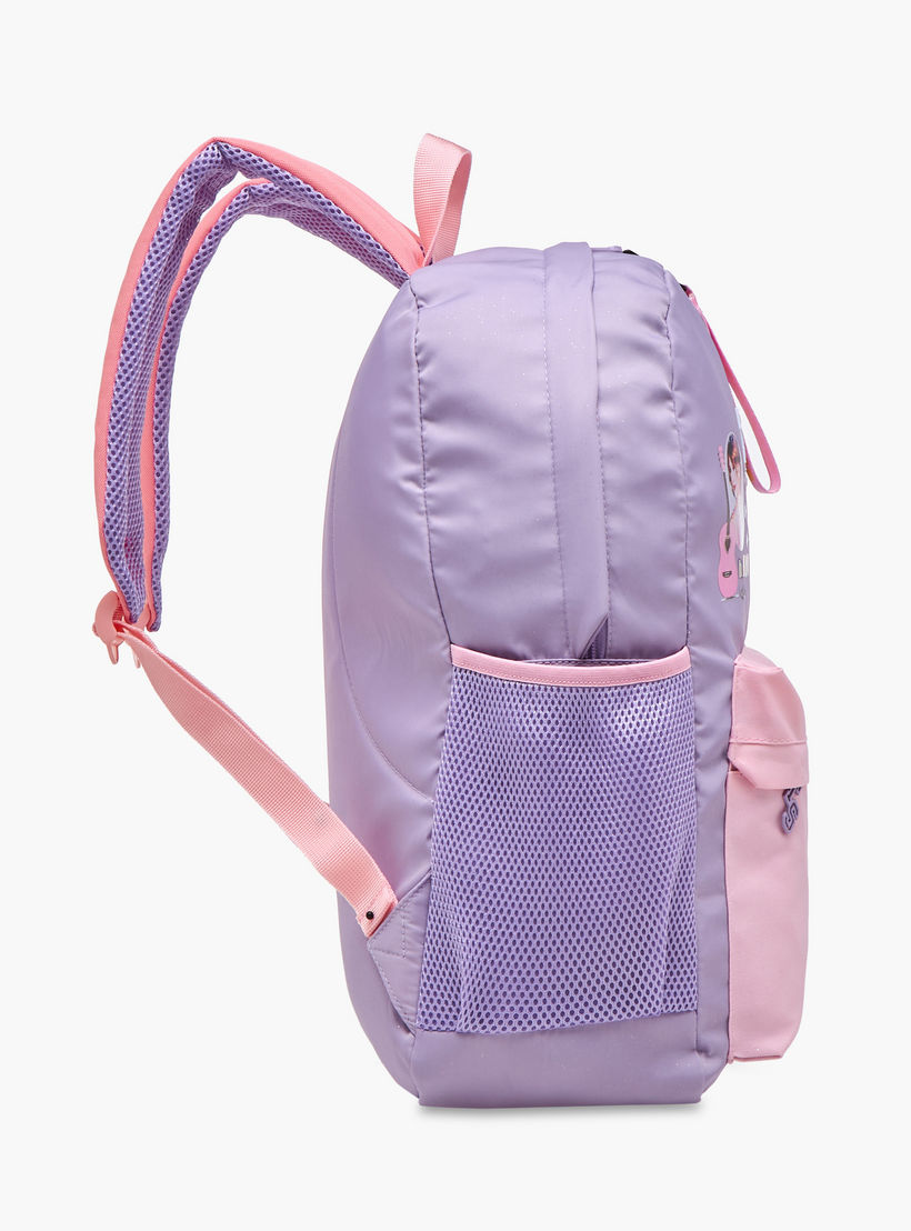 Celebrity Icons Taylor Swift Print Backpack with Adjustable Straps and Zip Closure - 30x14x45 cms-school-bagsandbackpacks-backpacks-image-3