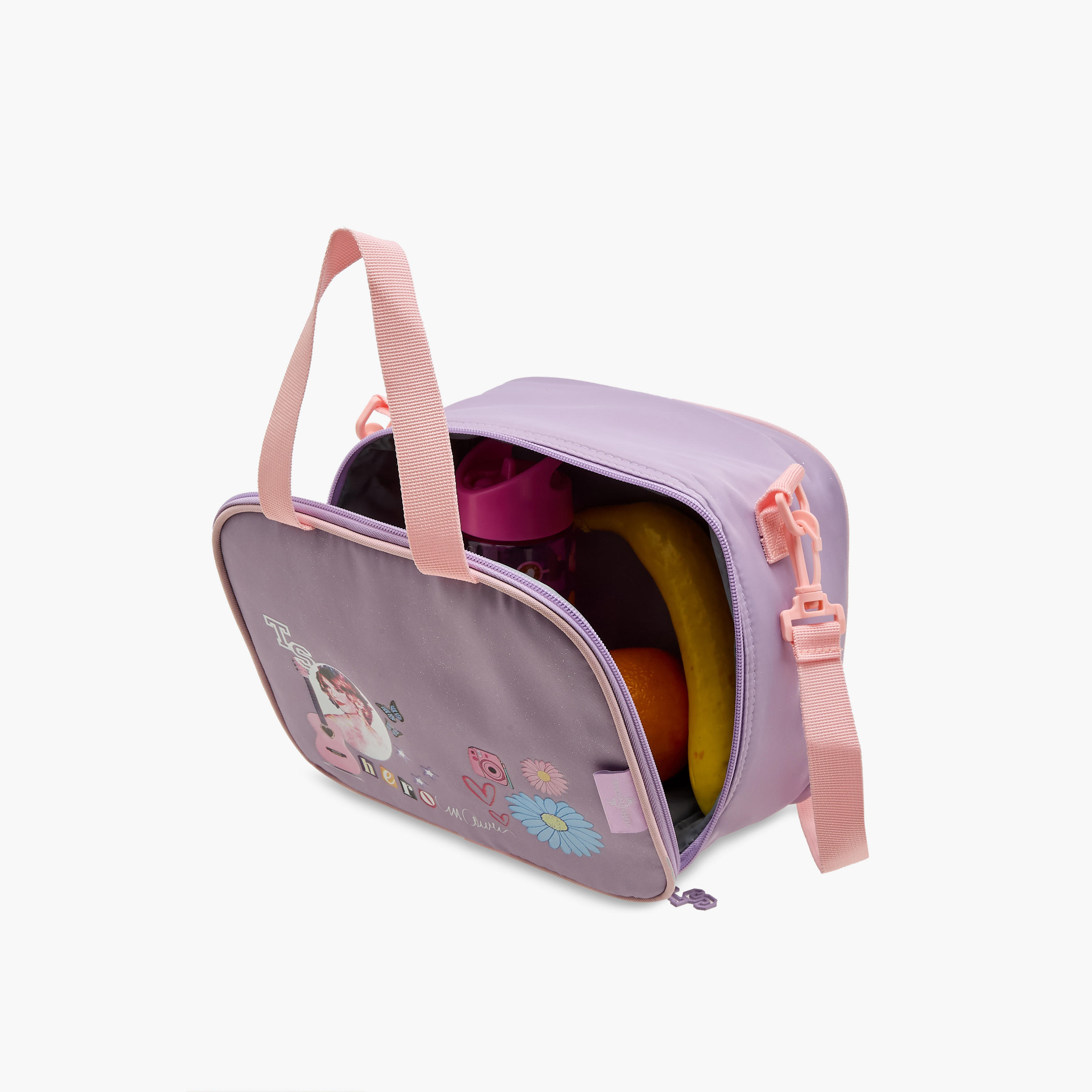 Celebrity Icons Taylor Swift Print Lunch Bag with Zip Closure-school-lunchessentials-lunchbags-image-8