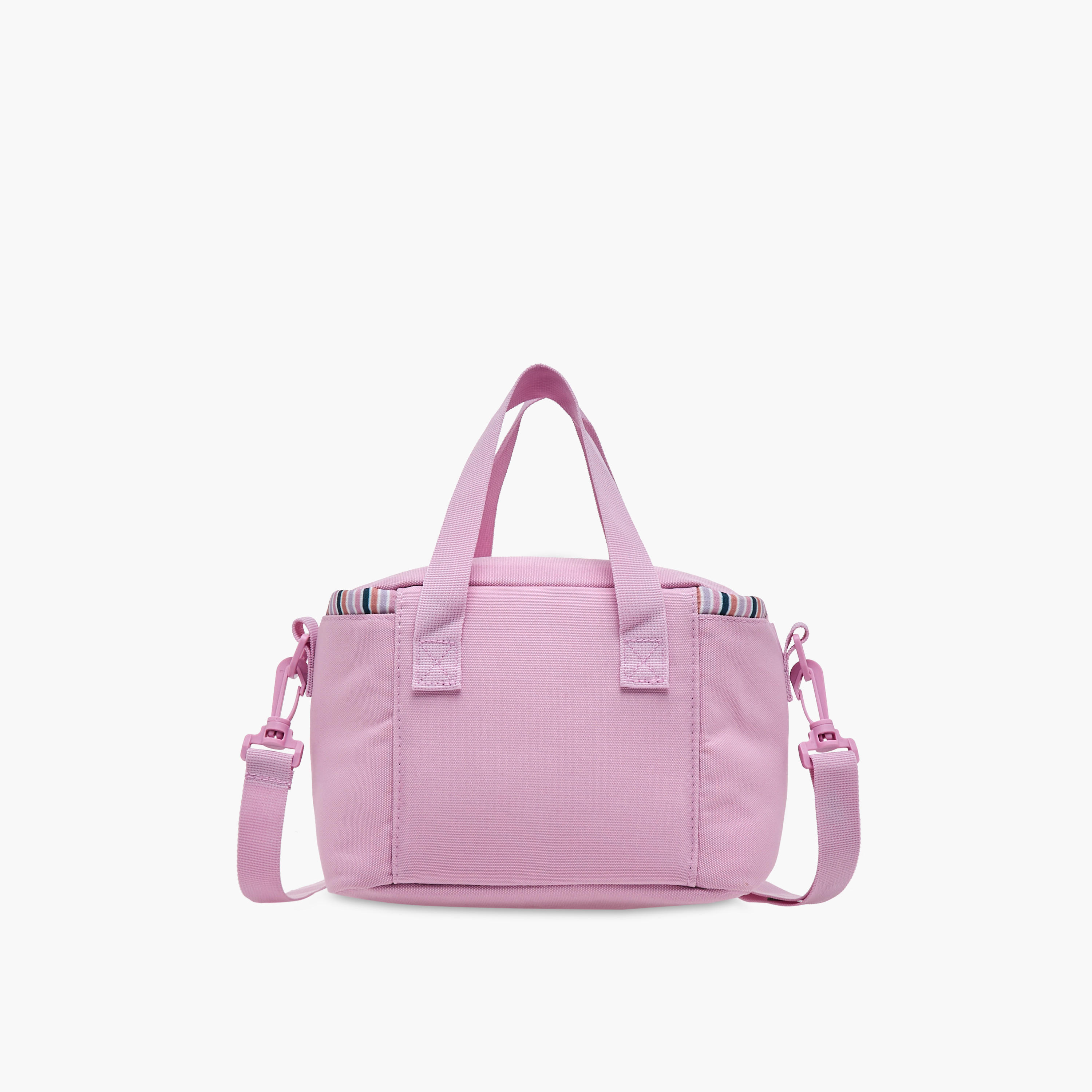 Celebrity Icons Taylor Swift Print Lunch Bag with Adjustable Strap and Zip Closure-school-lunchessentials-lunchbags-image-3