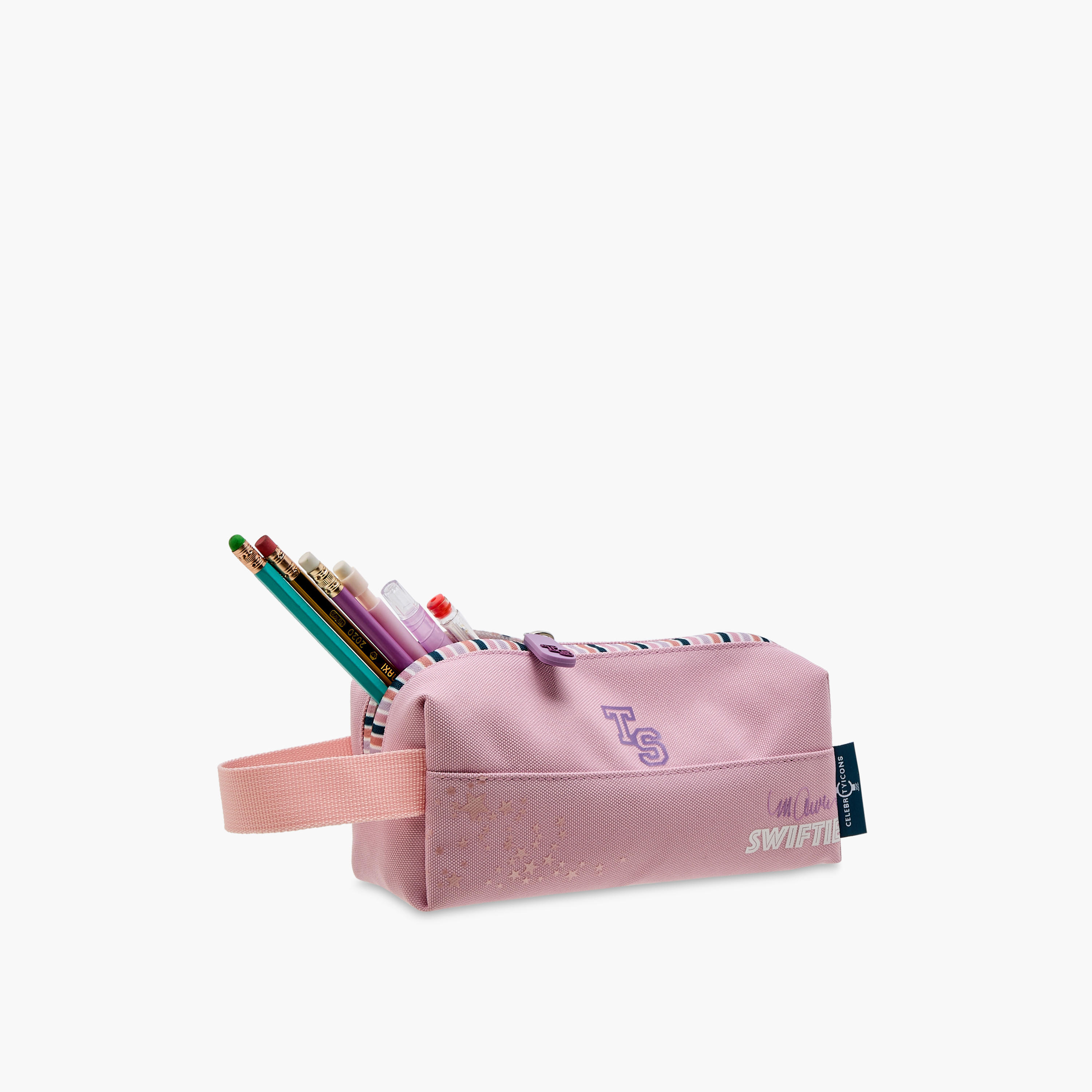 Celebrity Icons Taylor Swift Pencil Pouch with Zip Closure and Side Strap-school-stationery-pencilcases-image-5
