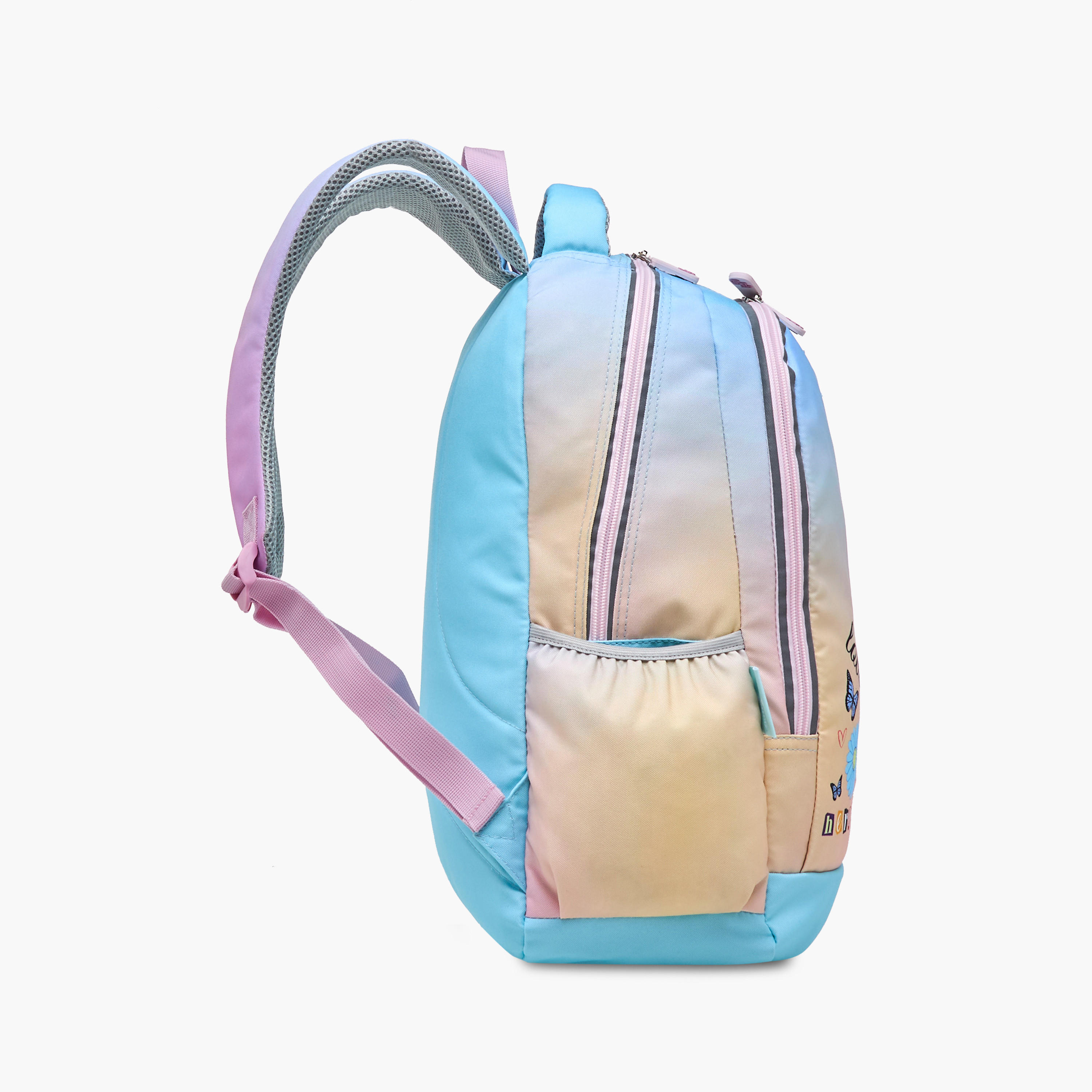 Celebrity Icons Taylor Swift Print Backpack with Laptop Compartment and Zip Closure - 30x15x44 cm-school-bagsandbackpacks-backpacks-image-3