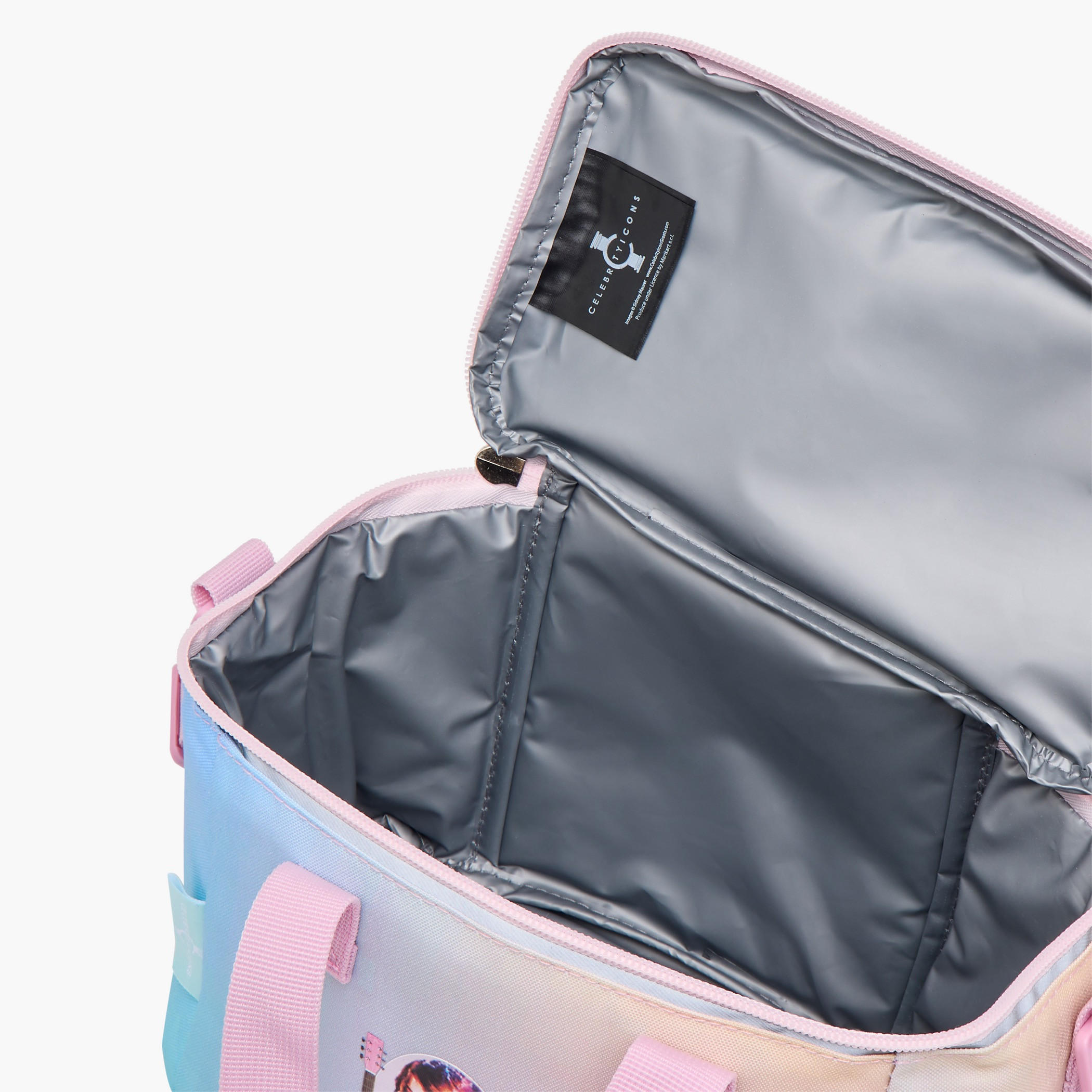 Celebrity Icons Taylor Swift Print Lunch Bag with Adjustable Strap and Zip Closure-school-lunchessentials-lunchbags-image-8