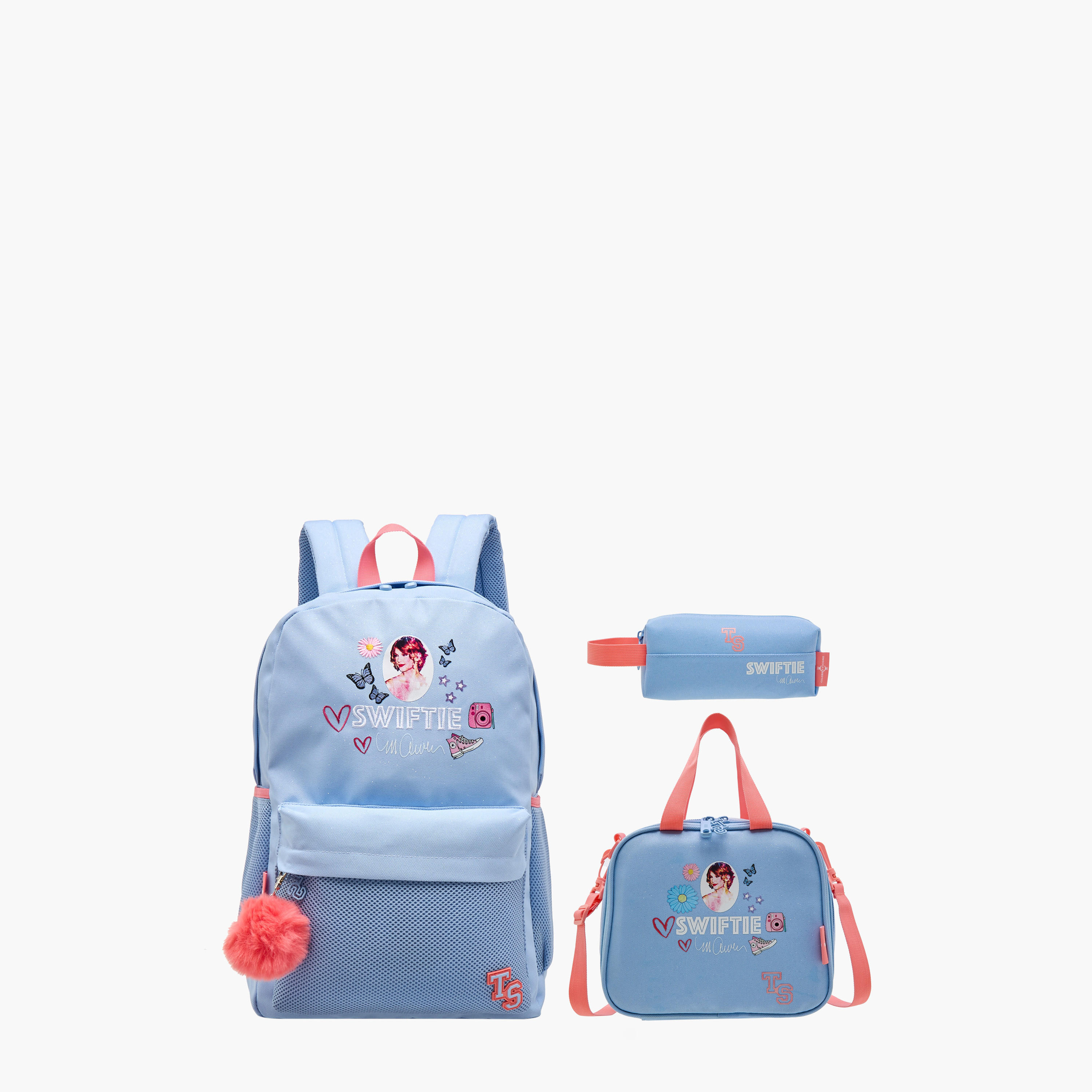 Celebrity Icons Taylor Swift Print Backpack with Adjustable Straps and Zip Closure -  30x14x45 cms-school-bagsandbackpacks-backpacks-image-12