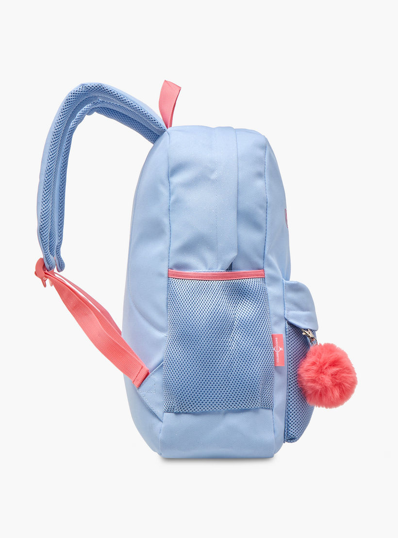 Celebrity Icons Taylor Swift Print Backpack with Adjustable Straps and Zip Closure - 30x14x45 cms-school-bagsandbackpacks-backpacks-image-3
