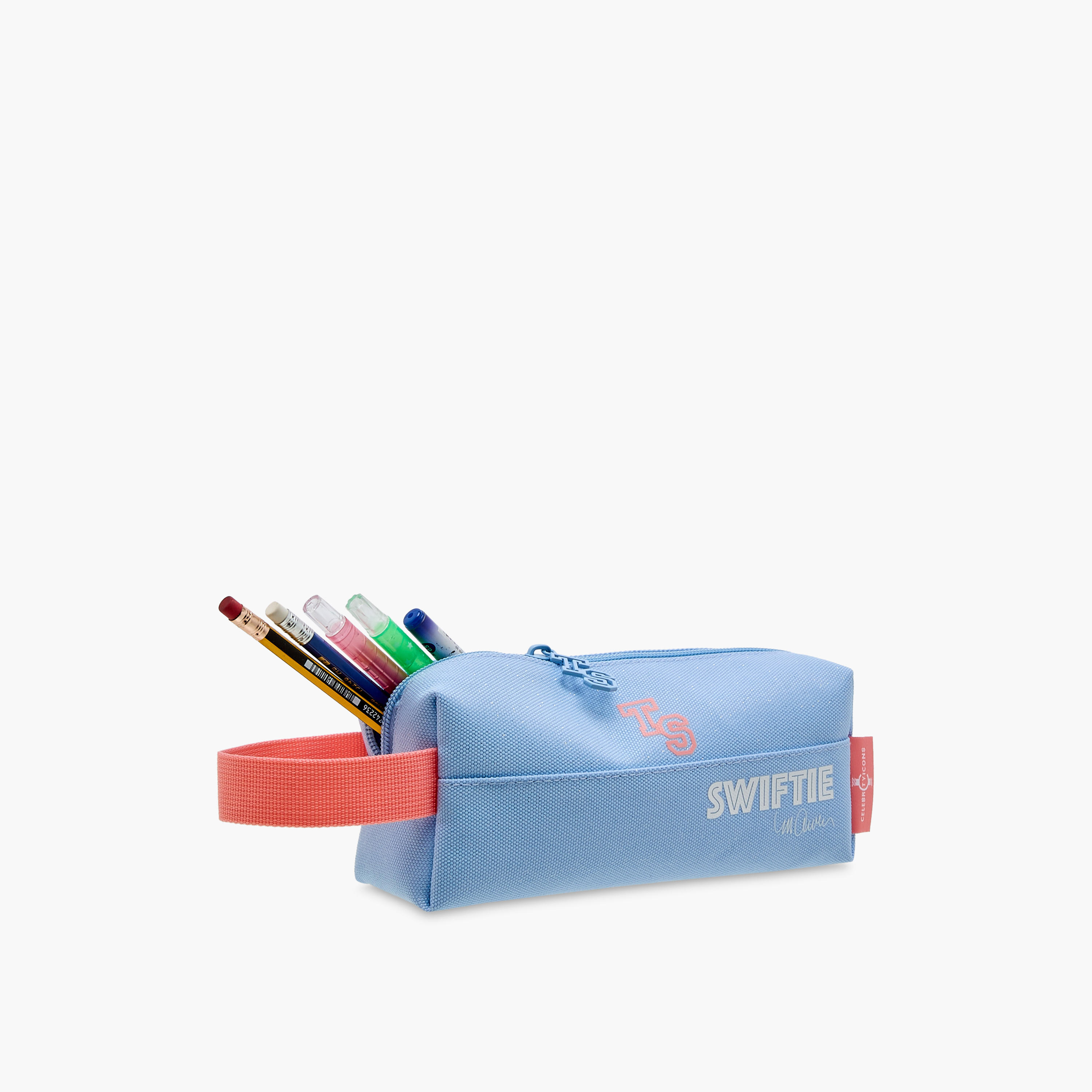 Celebrity Icons Taylor Swift Print Pencil Pouch with Zip Closure-school-stationery-pencilcases-image-5