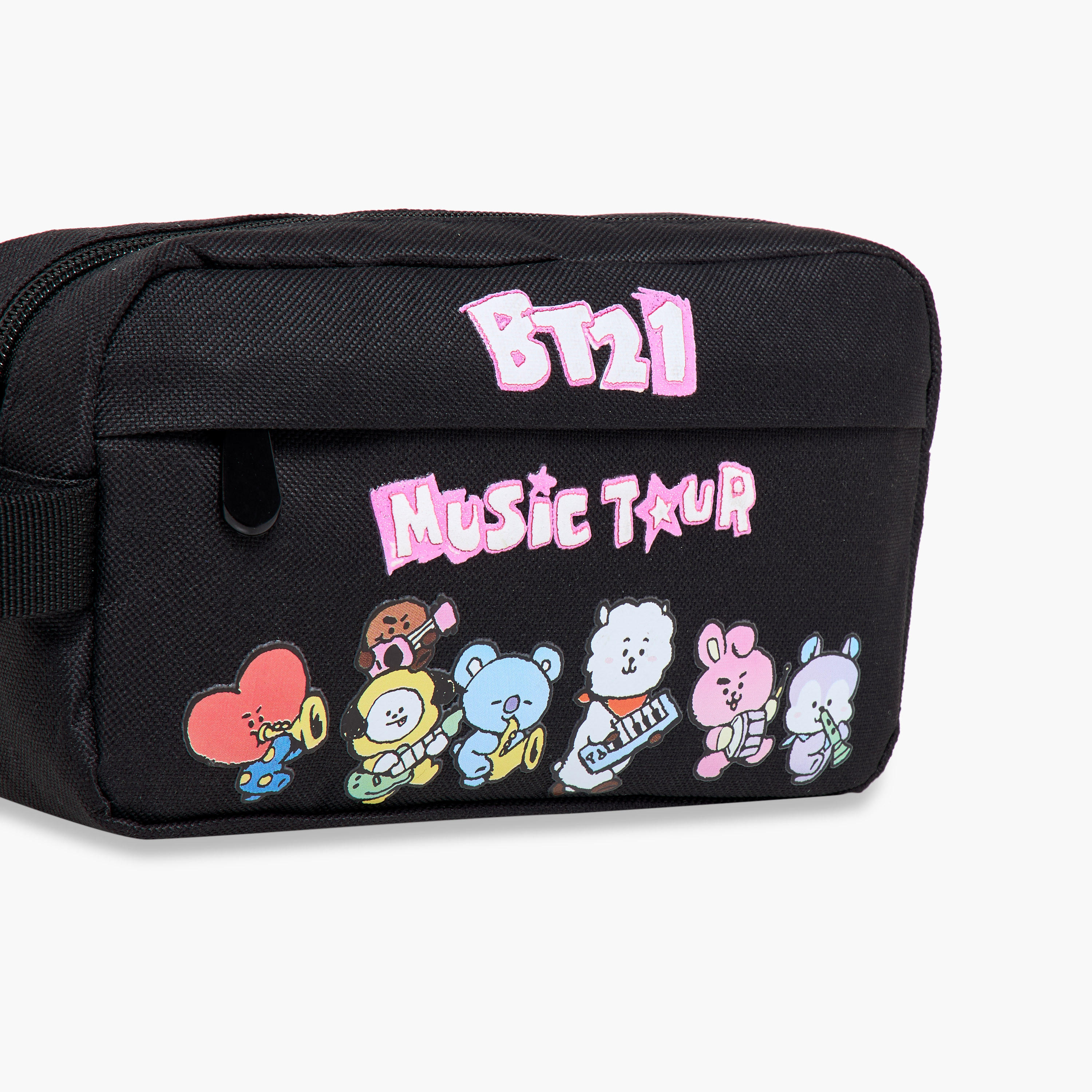 BT21 Printed Pencil Pouch with Zip Closure-school-stationery-pencilcases-image-5