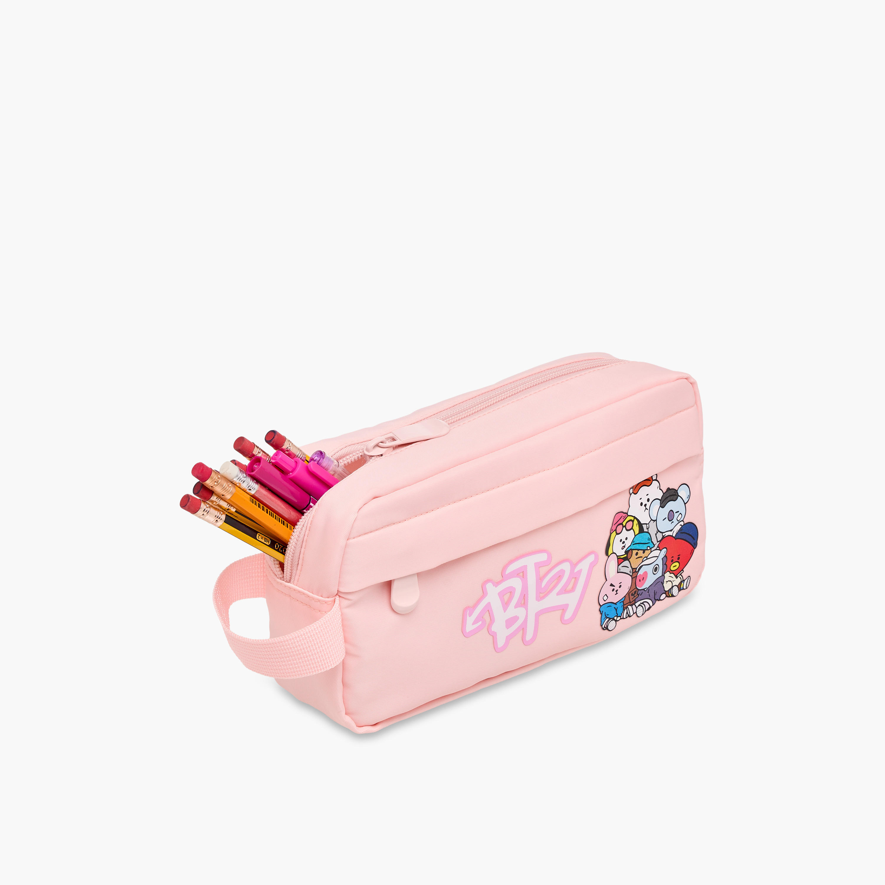BT21 Printed Pencil Pouch with Zip Closure-school-stationery-pencilcases-image-6