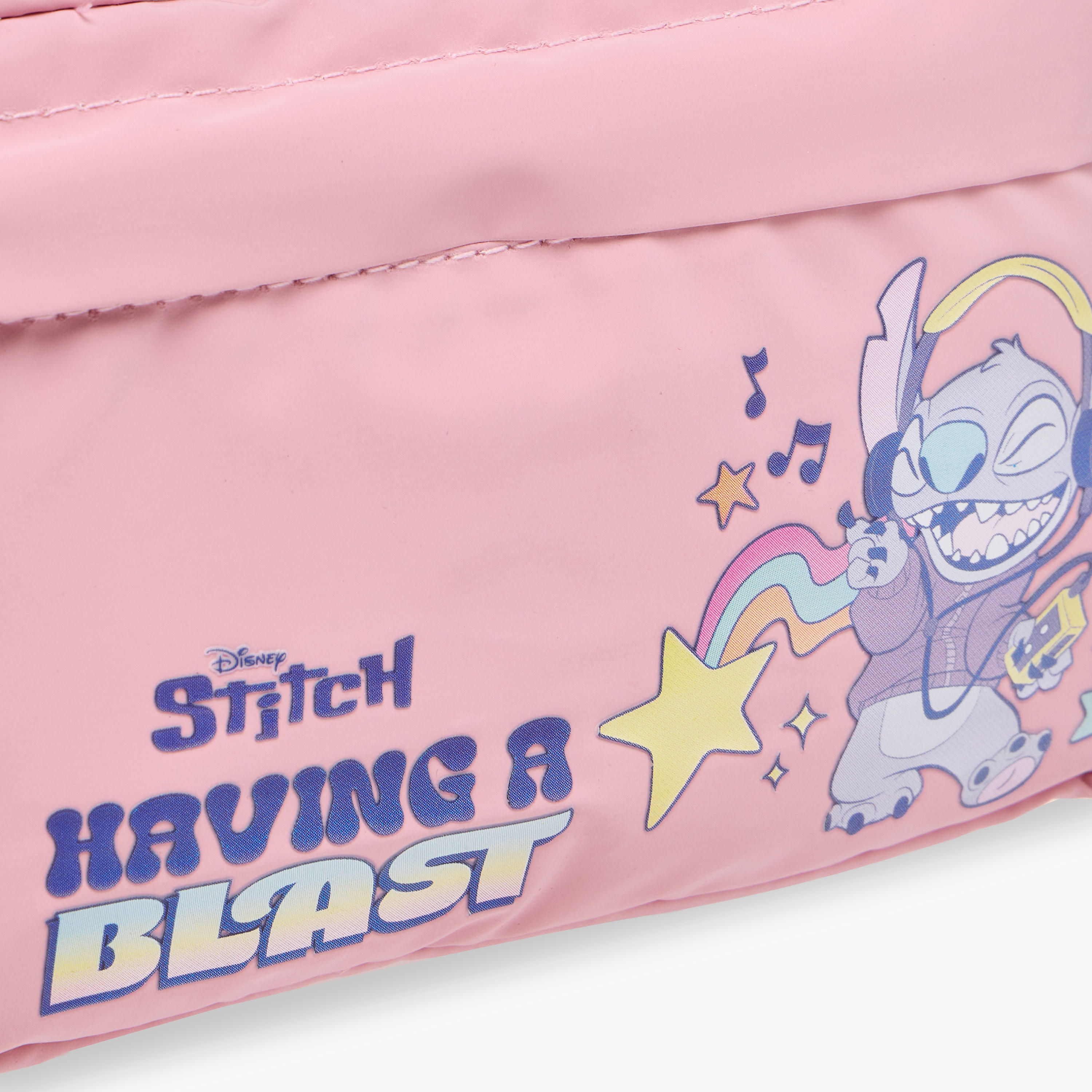 Stitch Print Pencil Pouch with Zip Closure-school-stationery-pencilcases-image-5