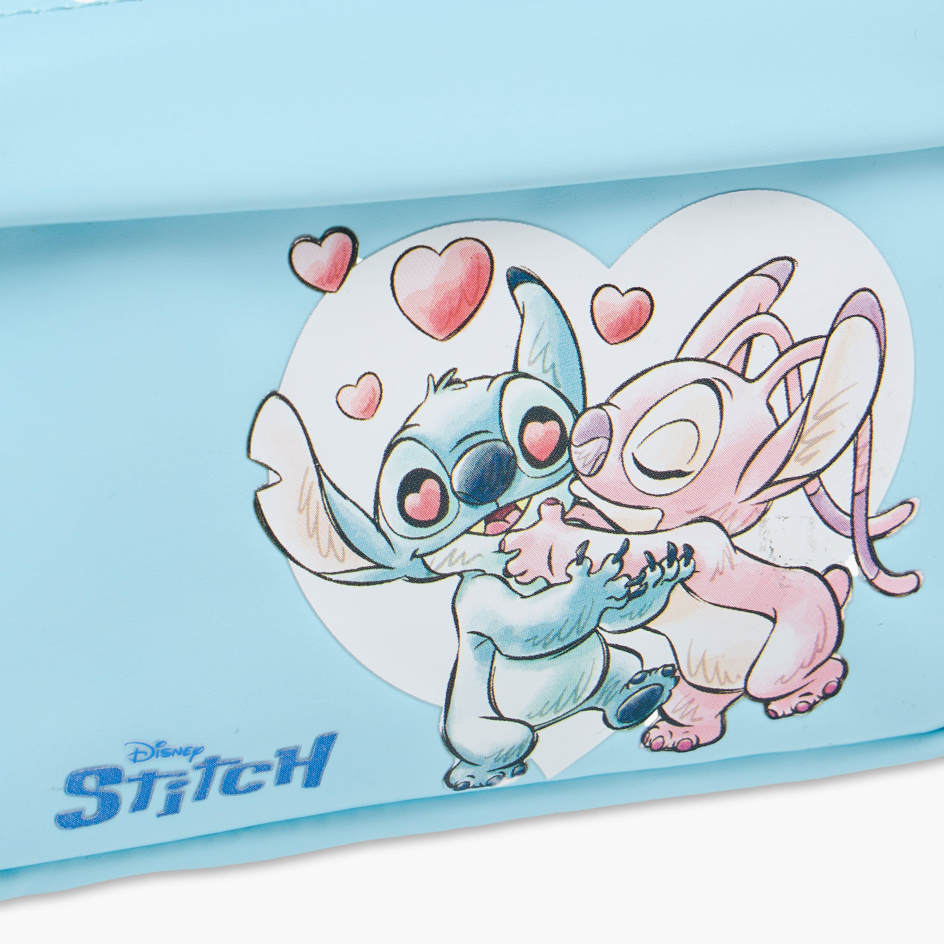 Stitch Print Pencil Case with Zip Closure-school-stationery-pencilcases-image-5
