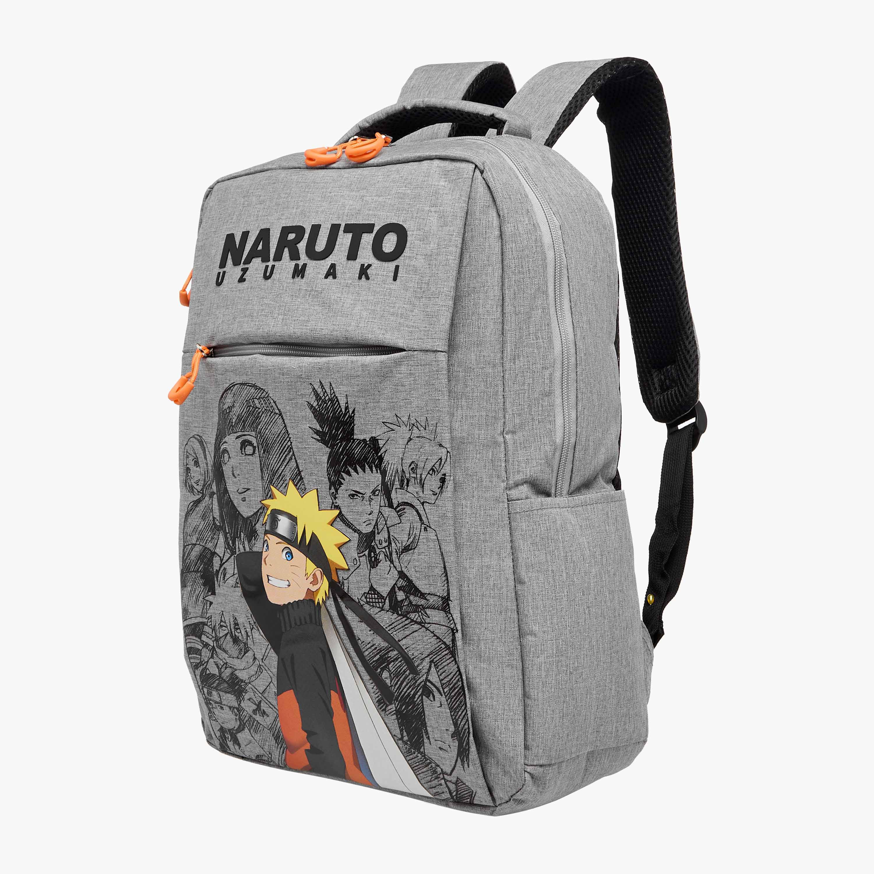 Naruto Print Backpack with Adjustable Shoulder Straps and Zip Closure - 64x44x36 cms-school-bagsandbackpacks-backpacks-image-2