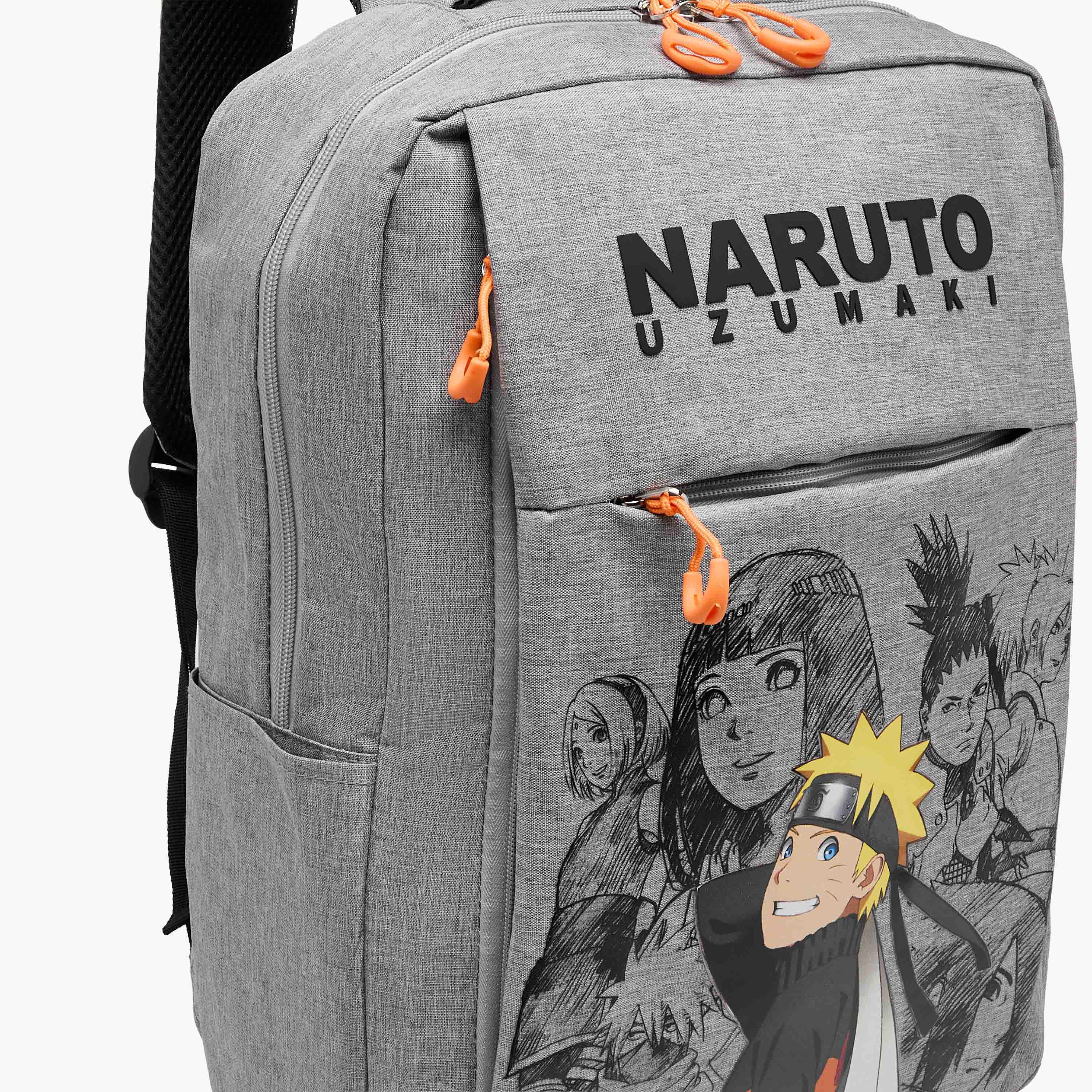 شنطة ظهر بطبعات ناروتو وحمالات كتف قابلة للتعديل وسحاب إغلاق - 64x44x36 سم-school-bagsandbackpacks-backpacks-image-5