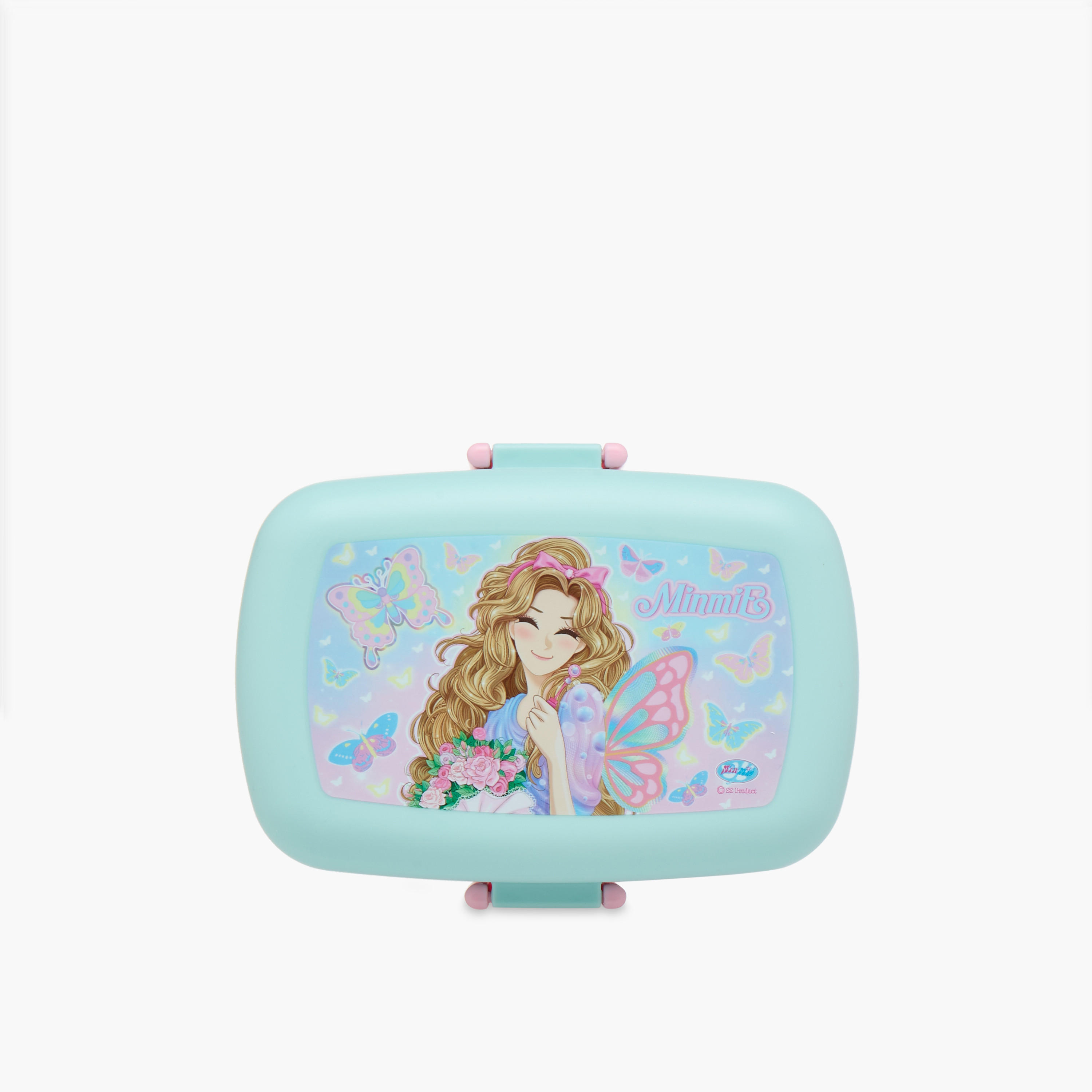 Minmie Printed Sectioned Lunch Box with Cutlery-school-lunchessentials-lunchboxes-image-3