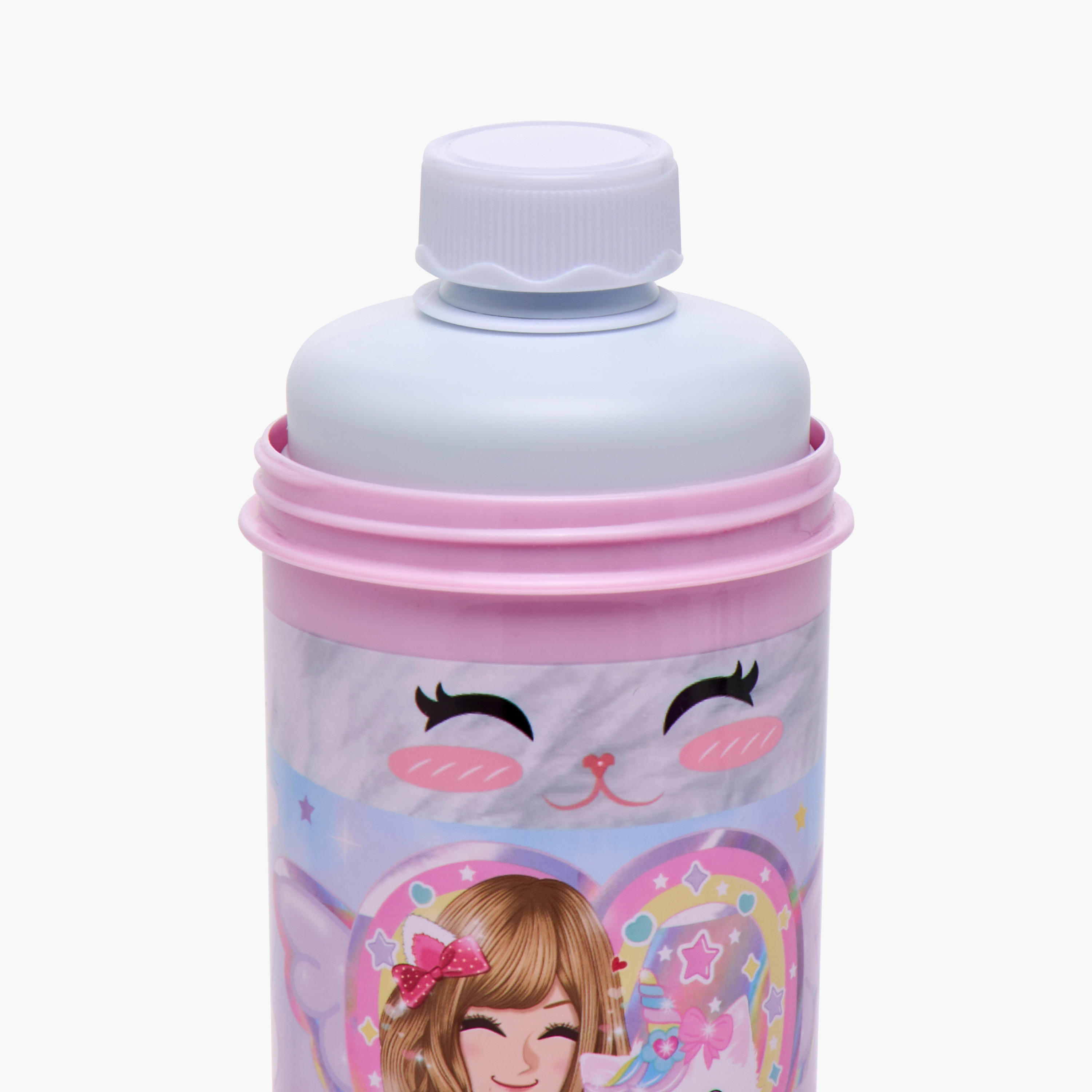 Minmie Caticorn Plastic Water Bottle with BPA-Free – 450 ml-school-waterbottles-image-7