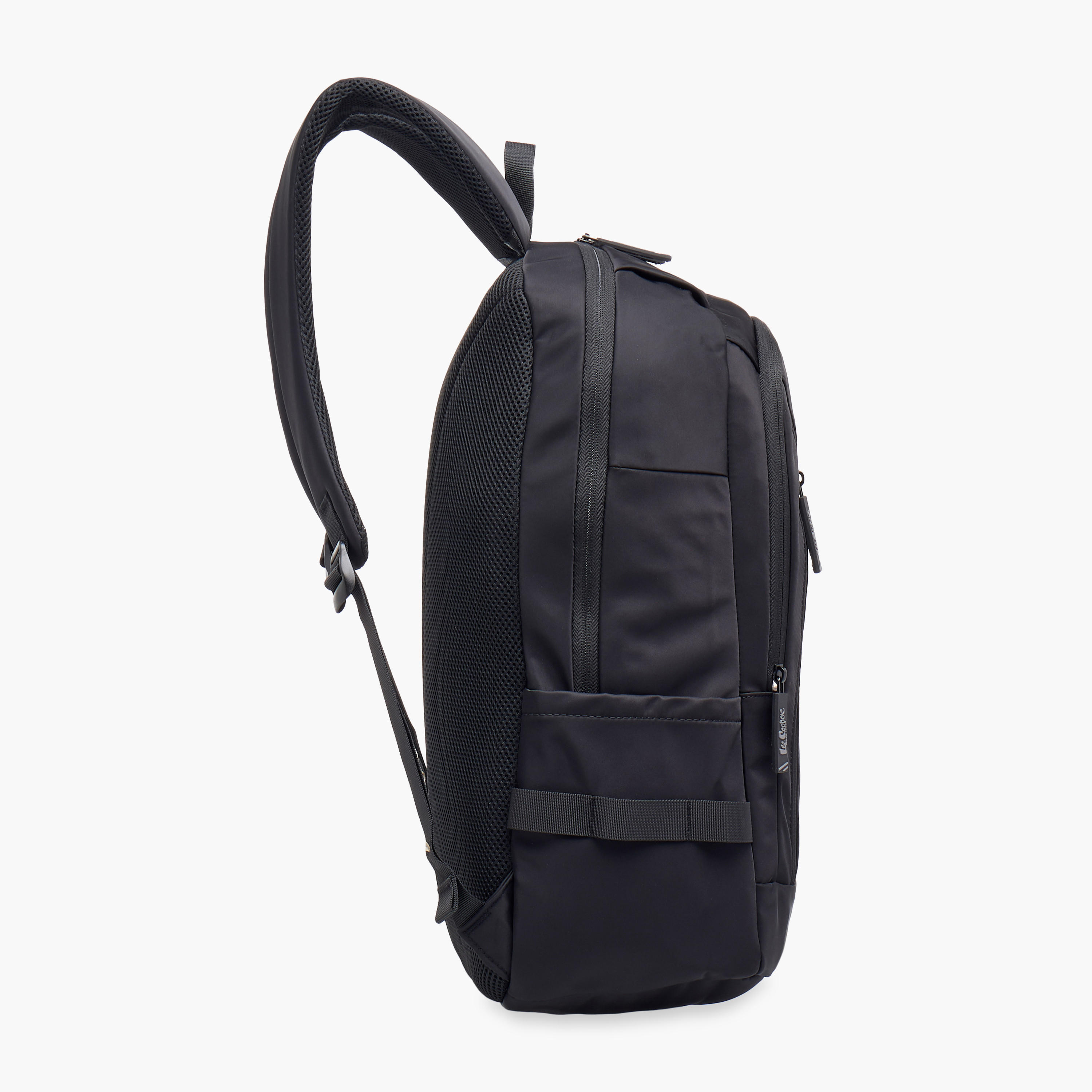 Lee Cooper Solid Backpack with Adjustable Straps and Zip Closure - 19x35x50 cm-school-bagsandbackpacks-backpacks-image-5