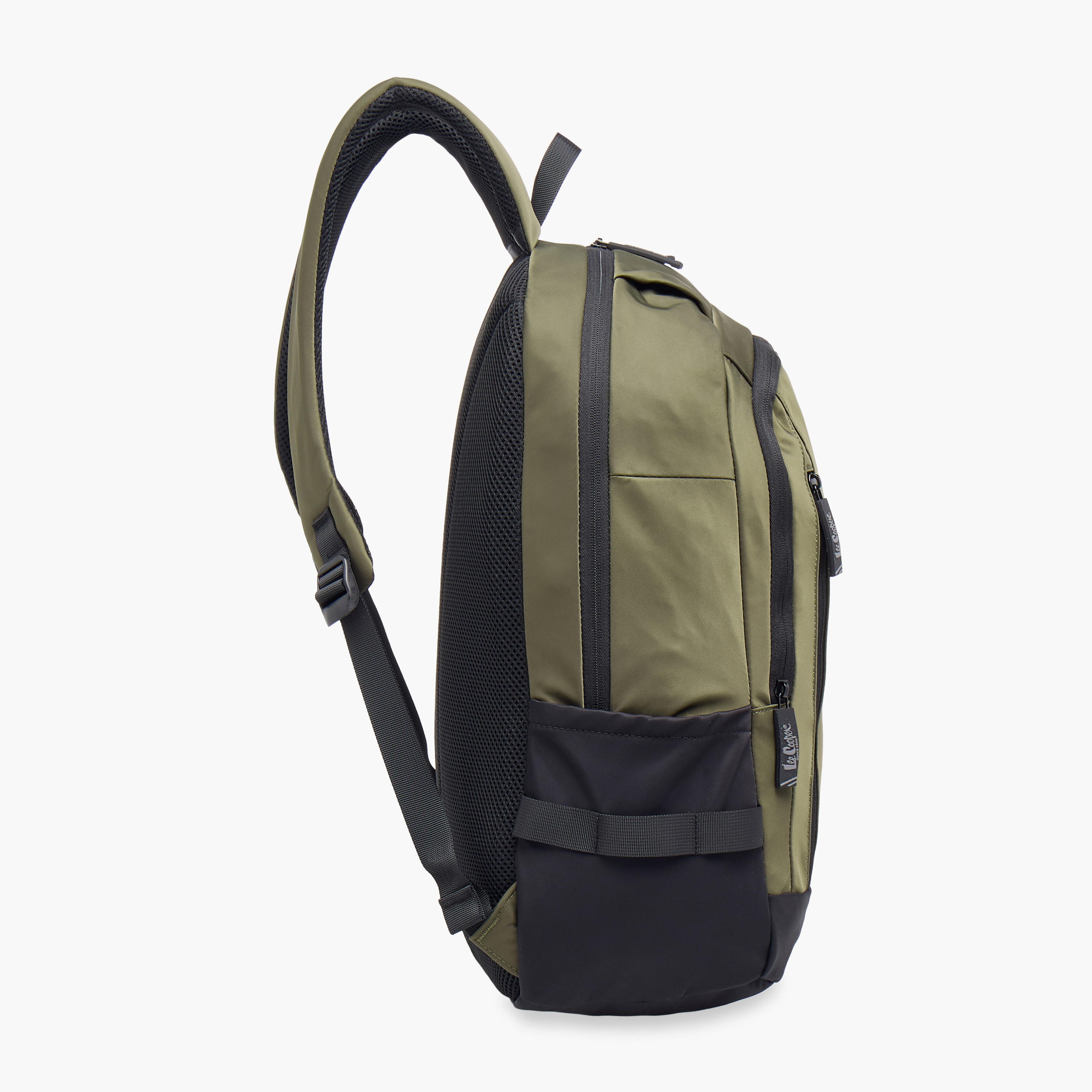 Lee Cooper Solid Backpack with Adjustable Straps and Zip Closure - 19x35x50 cm-school-bagsandbackpacks-backpacks-image-3