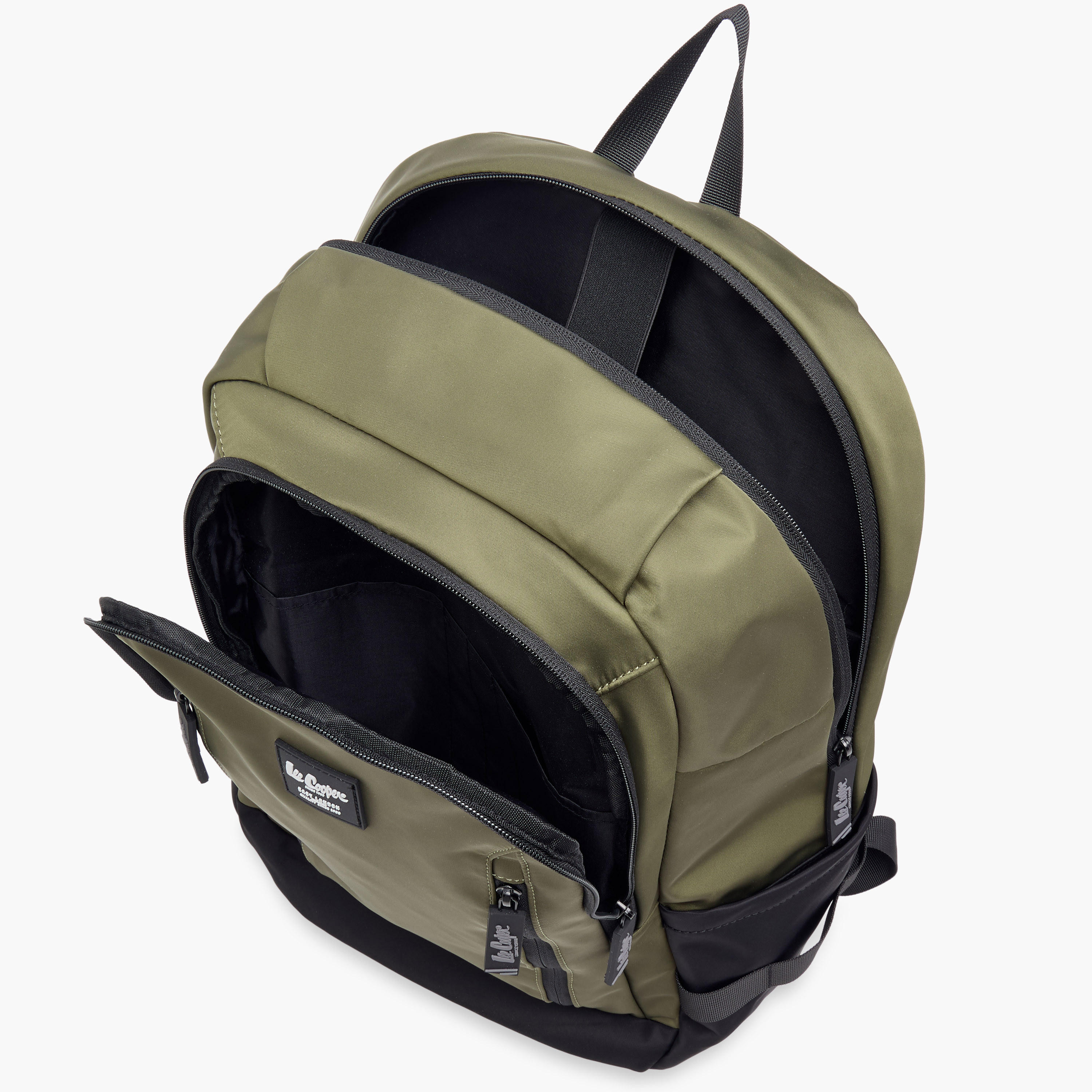 Lee Cooper Solid Backpack with Adjustable Straps and Zip Closure - 19x35x50 cm-school-bagsandbackpacks-backpacks-image-7