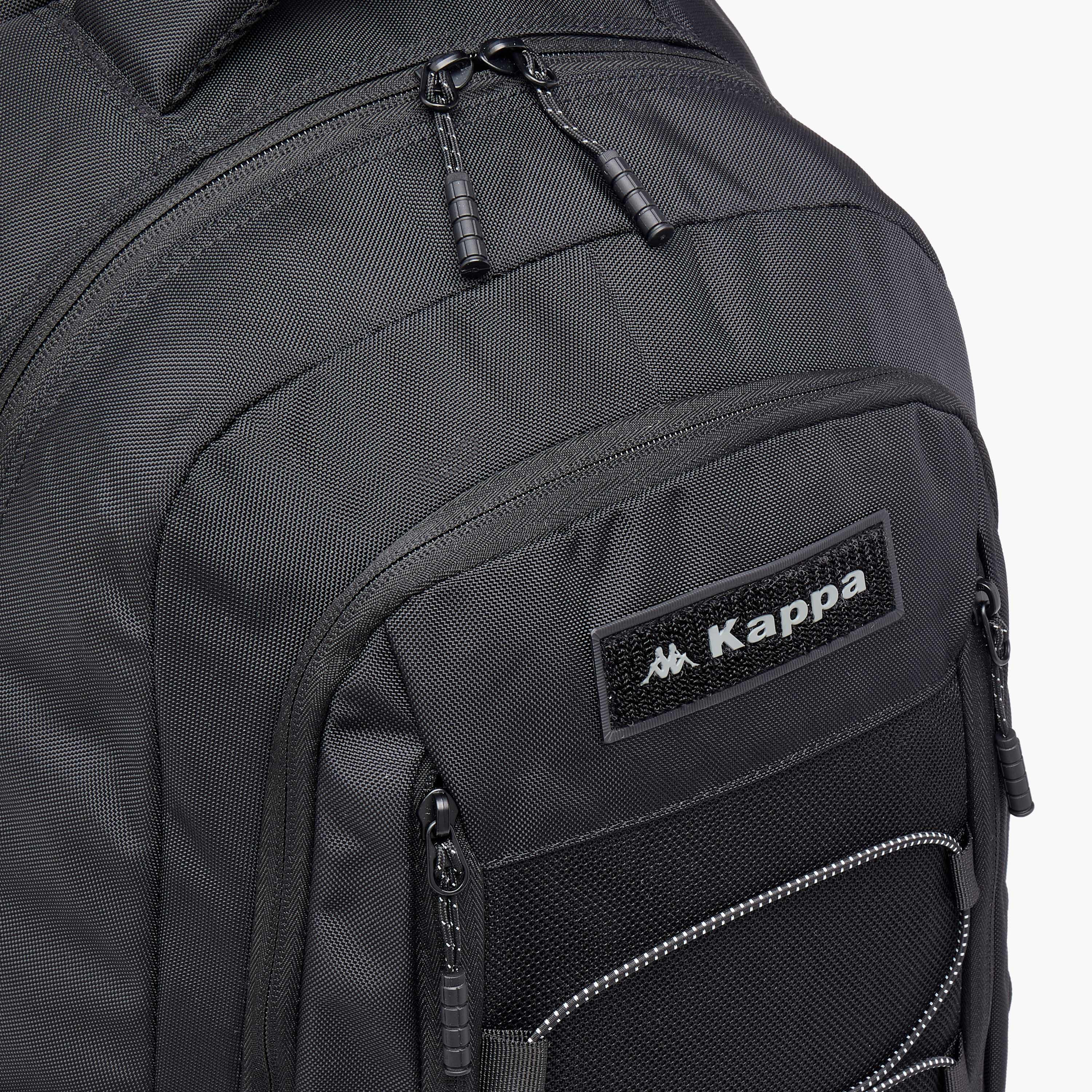 شنطة ظهر بأحزمة قابلة للتعديل وسحاب إغلاق وزخارف الشعار من كابا - 19x32x48 سم-school-bagsandbackpacks-backpacks-image-8