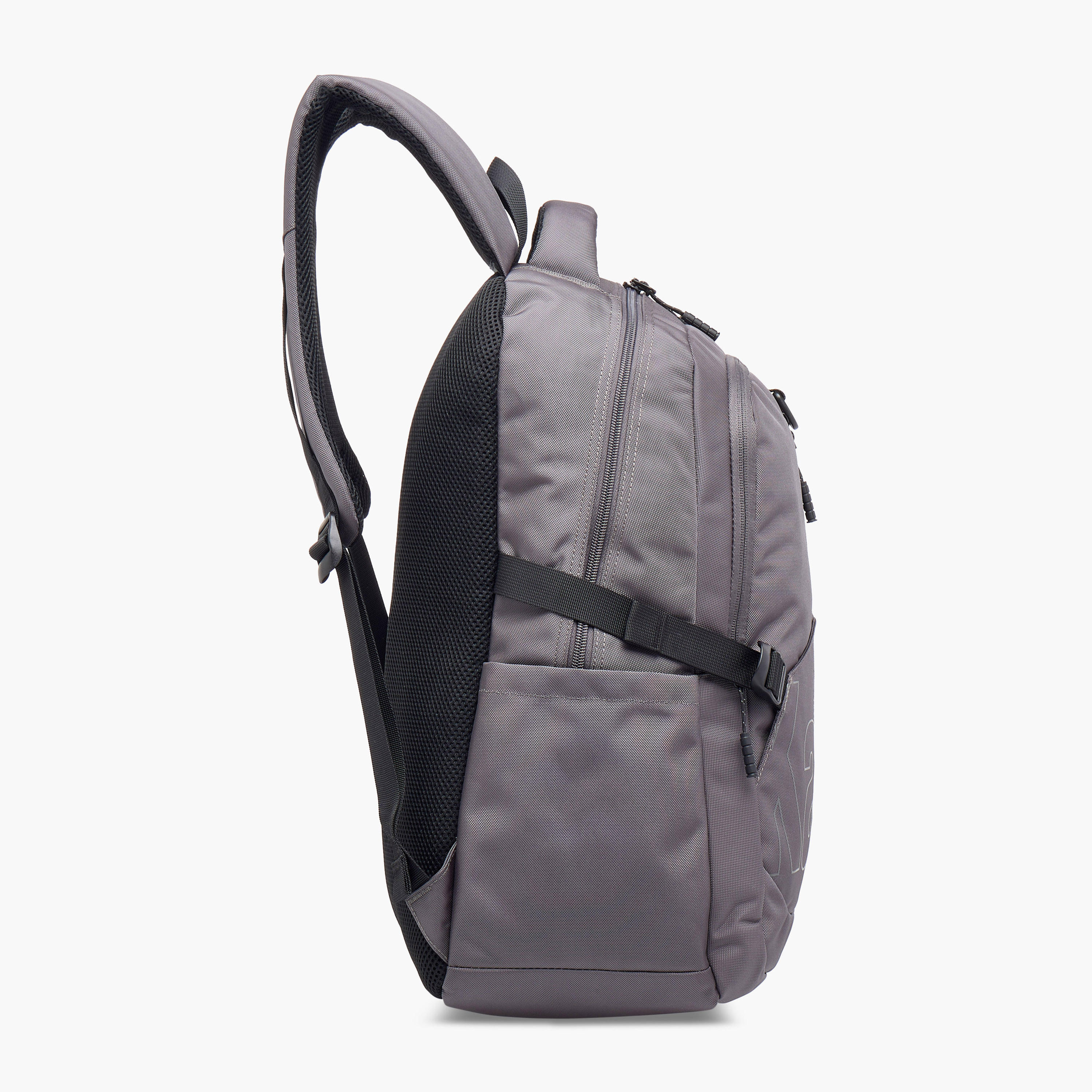 Kappa Logo Print Backpack with Adjustable Straps and Zip Closure - 17x35x48 cm-school-bagsandbackpacks-backpacks-image-5