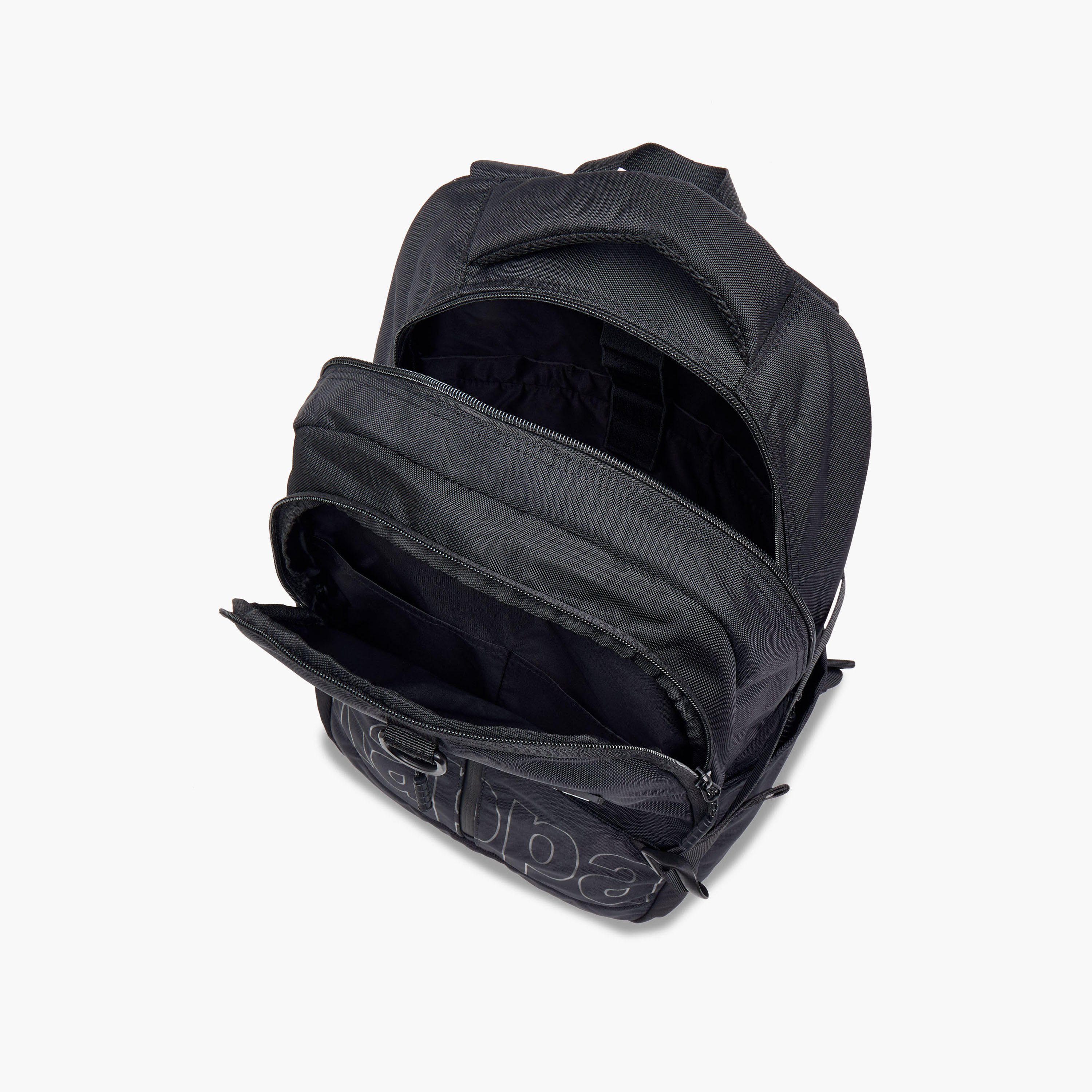 Kappa Logo Print Backpack with Adjustable Straps and Zip Closure - 17x35x48 cm-school-bagsandbackpacks-backpacks-image-9
