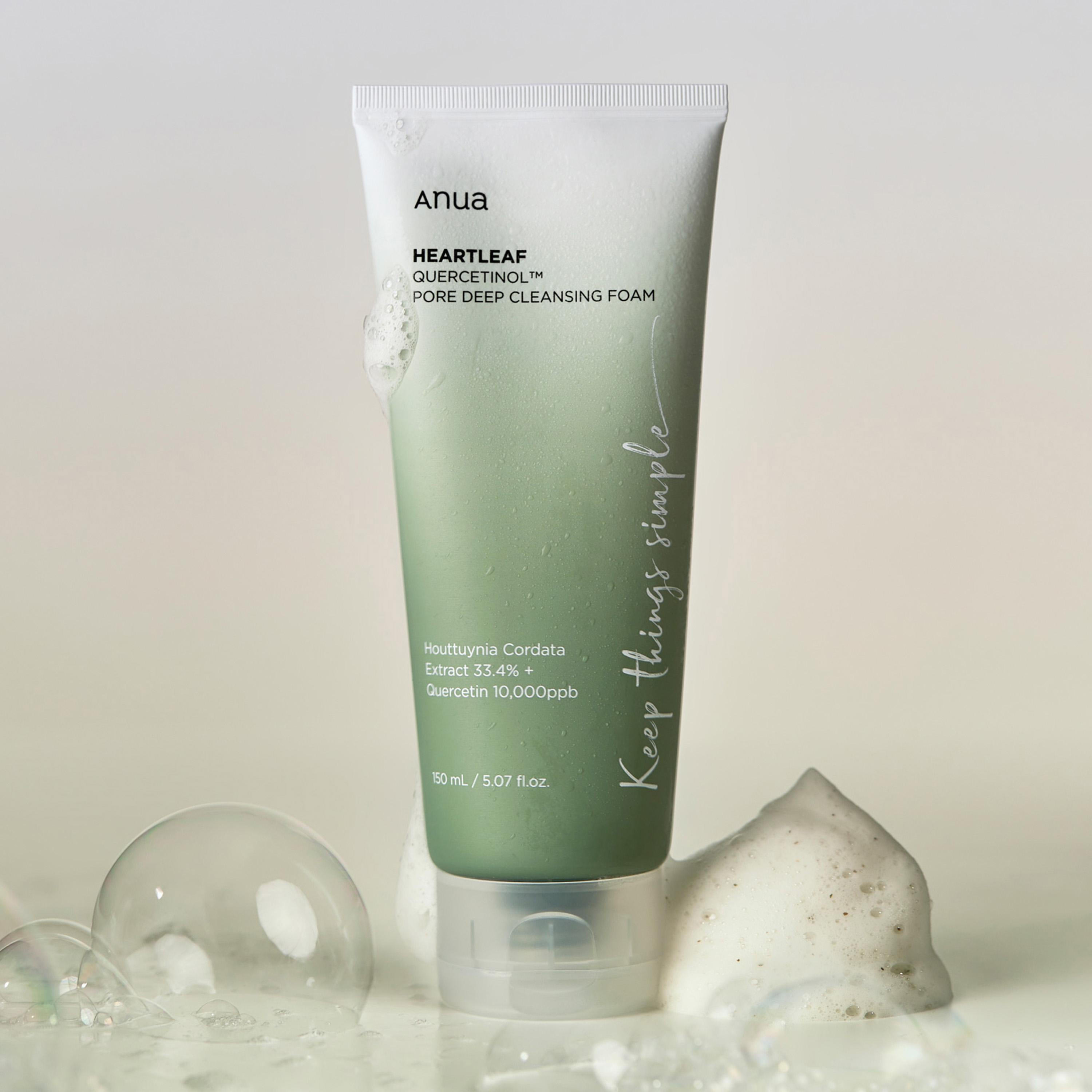 Anua Heartleaf Quercetinol Pore Deep Cleansing Foam - 150ml-beautyandpersonalcare-kbeauty-skin-cleansers-facewashandcleansers-image-2