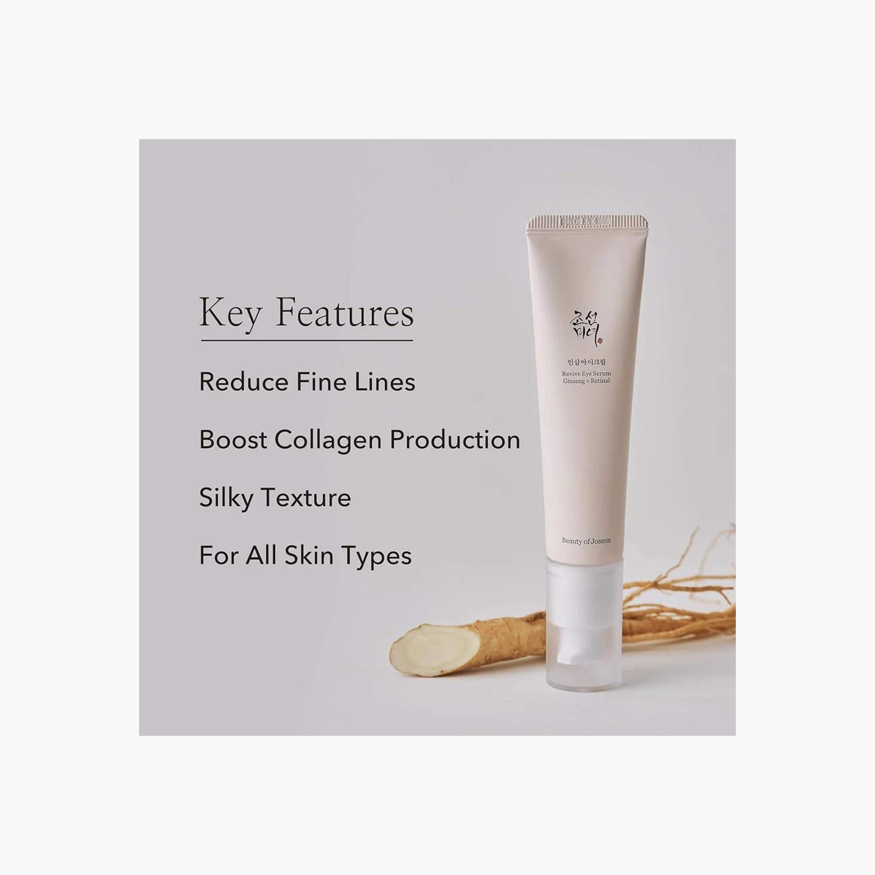 سيروم عيون بالجينسينغ وإنعاش الريتينال من بيوتي أوف جوزيون - 30 مل-beautyandpersonalcare-skin-eyecare-image-4
