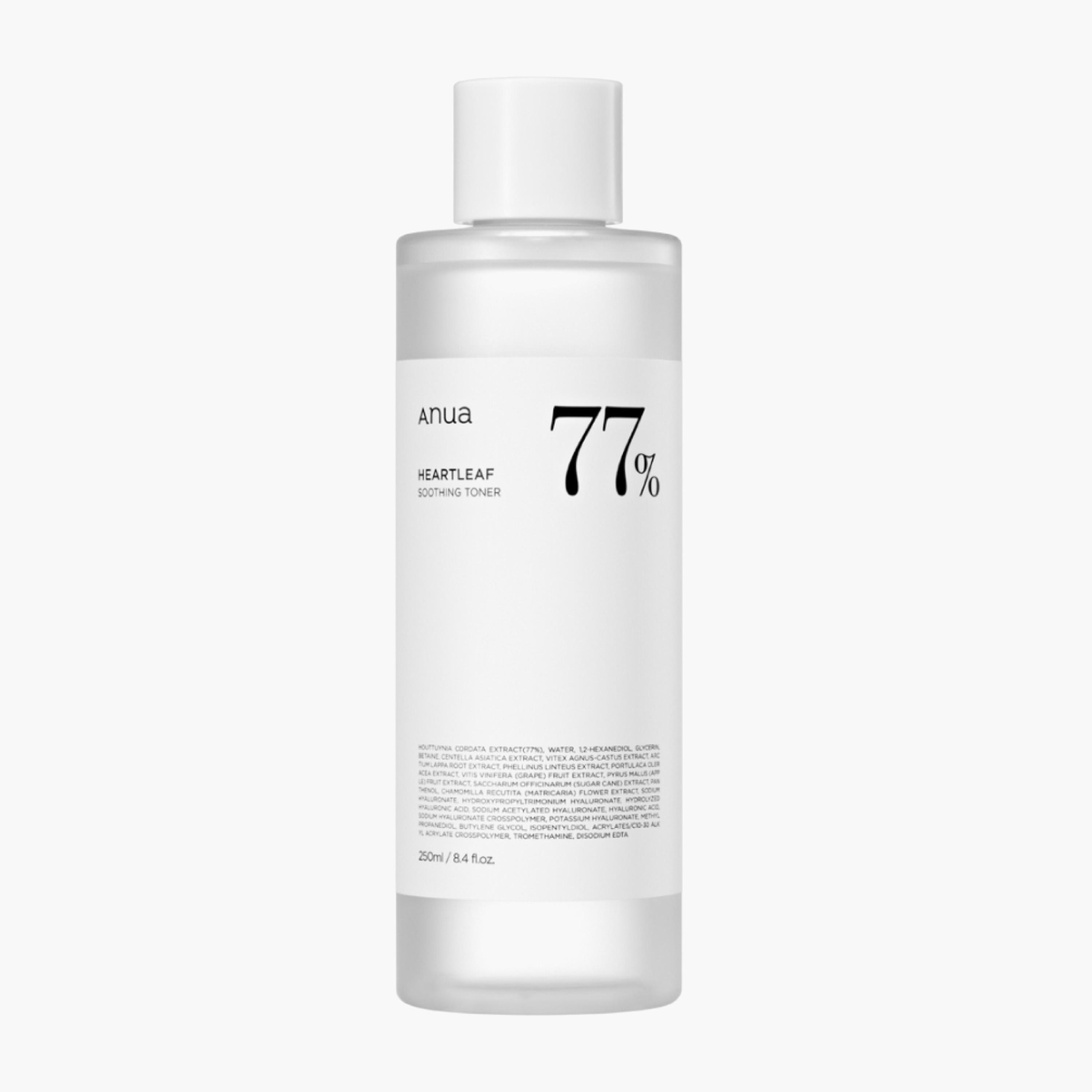 Anua 77% Heartleaf Soothing Toner - 250 ml-beautyandpersonalcare-kbeauty-skin-cleansers-tonerandmists-image-1