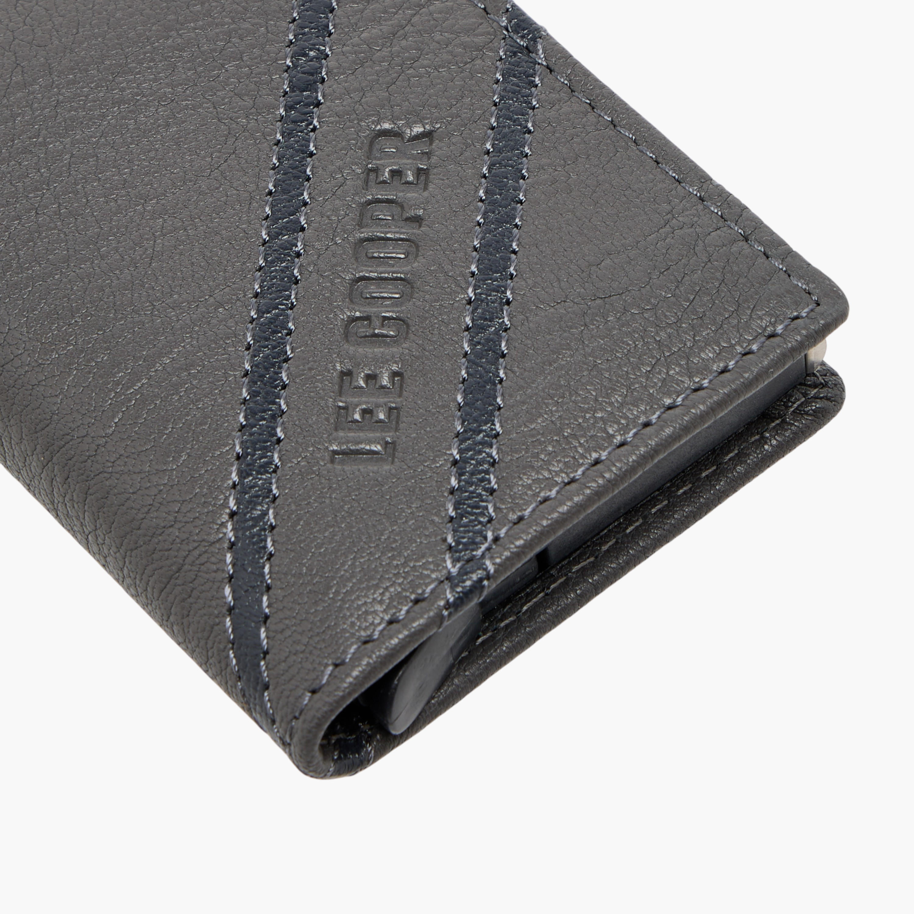 Lee Cooper Solid Bi-Fold Cardholder-men-beltsandwallets-wallets-image-4