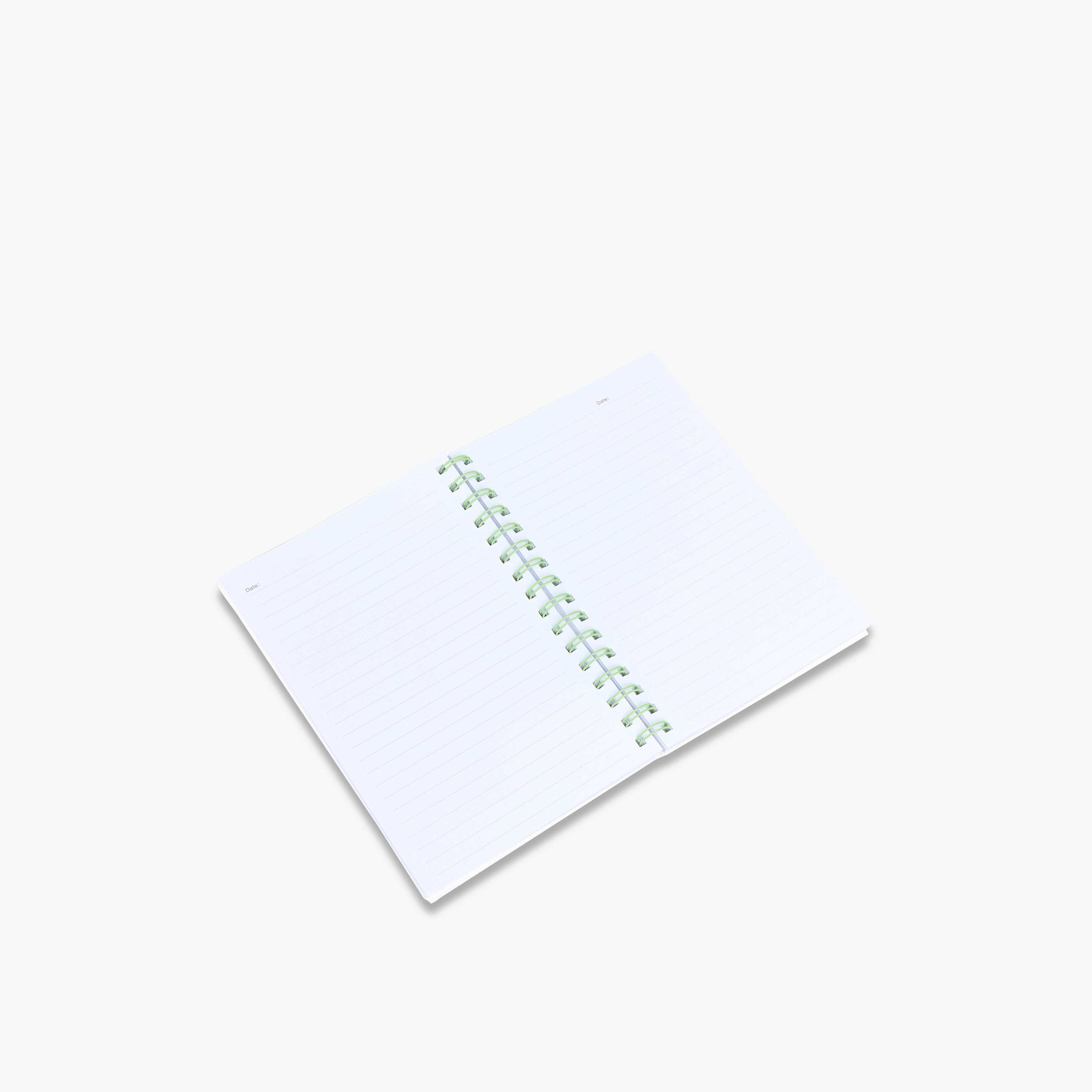 Turtle Slogan Print A5 Ruled Spiral Notebook-school-stationery-notebooks-image-4