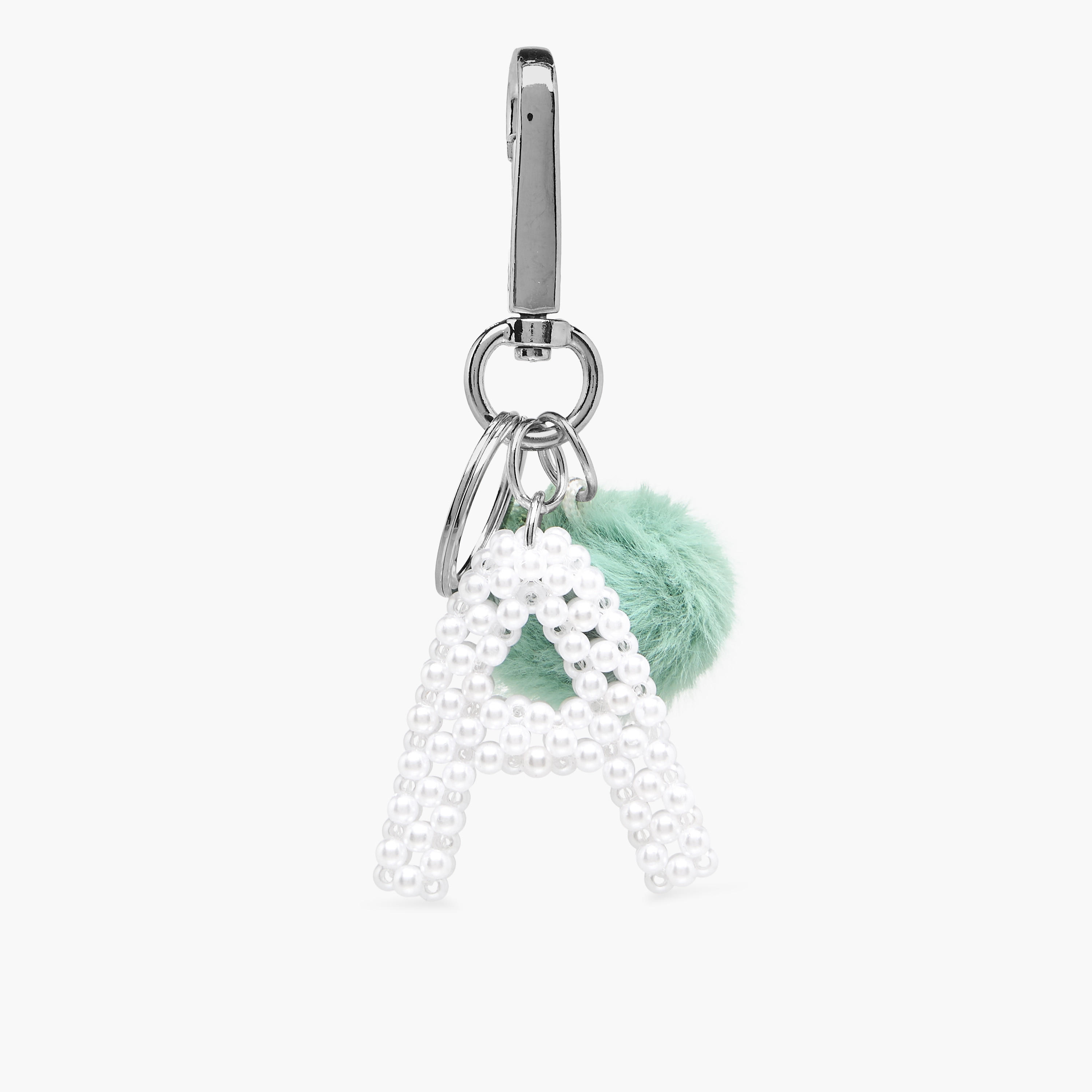 Initial A Accent Keyring with Lobster Clasp-girls-accessories-keyringsandbagcharms-image-1