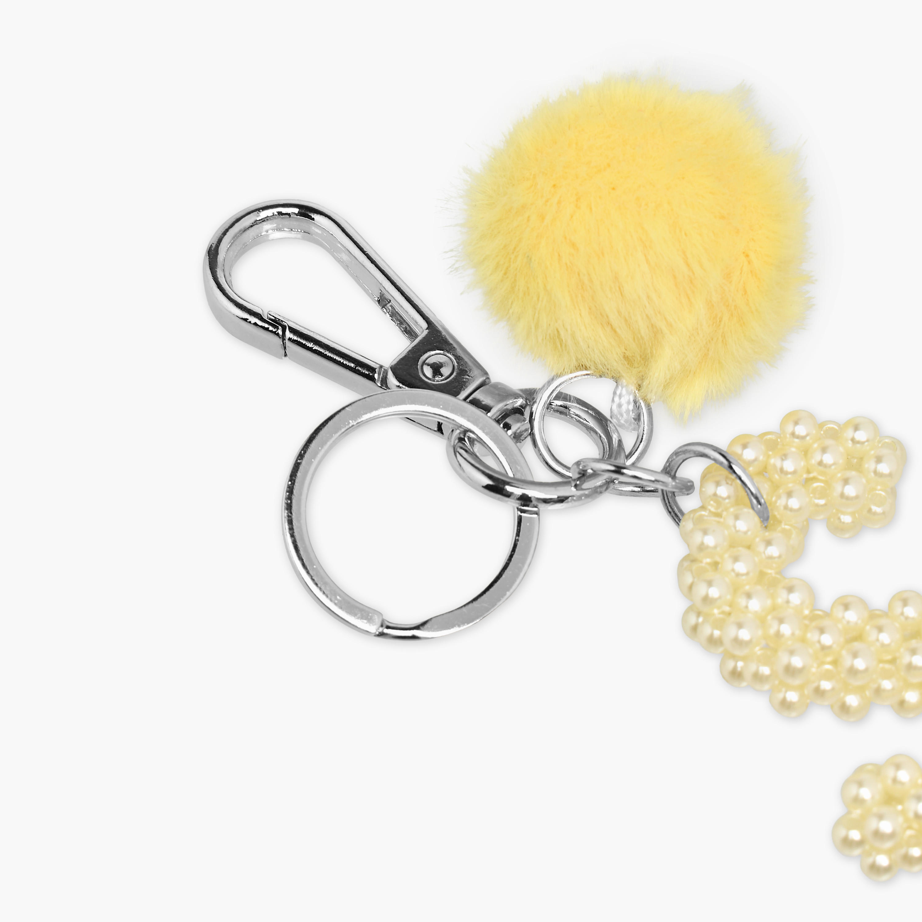 Initial S Accent Keyring with Lobster Clasp-girls-accessories-keyringsandbagcharms-image-3