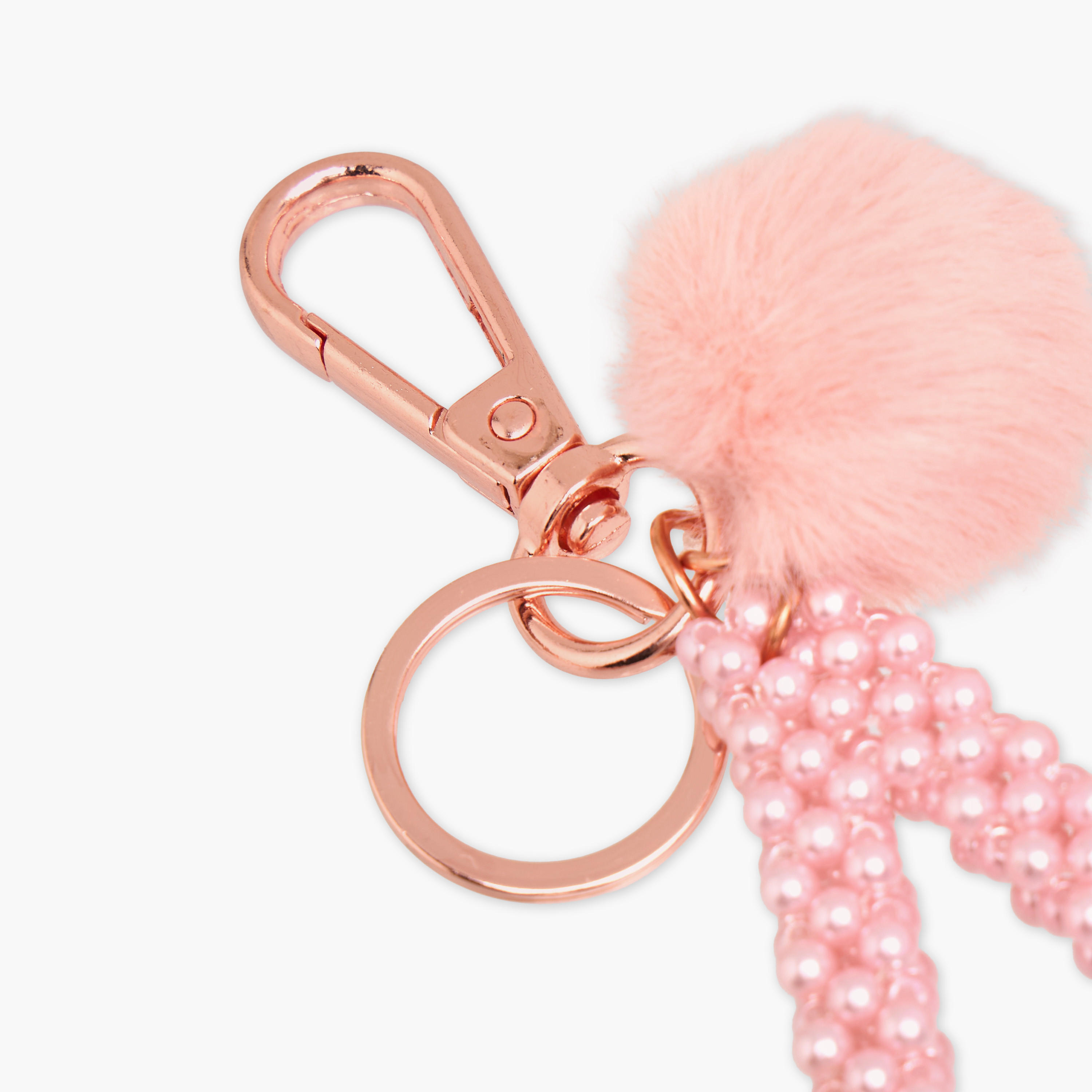 Initial N Accent Keyring with Lobster Clasp-girls-accessories-keyringsandbagcharms-image-3