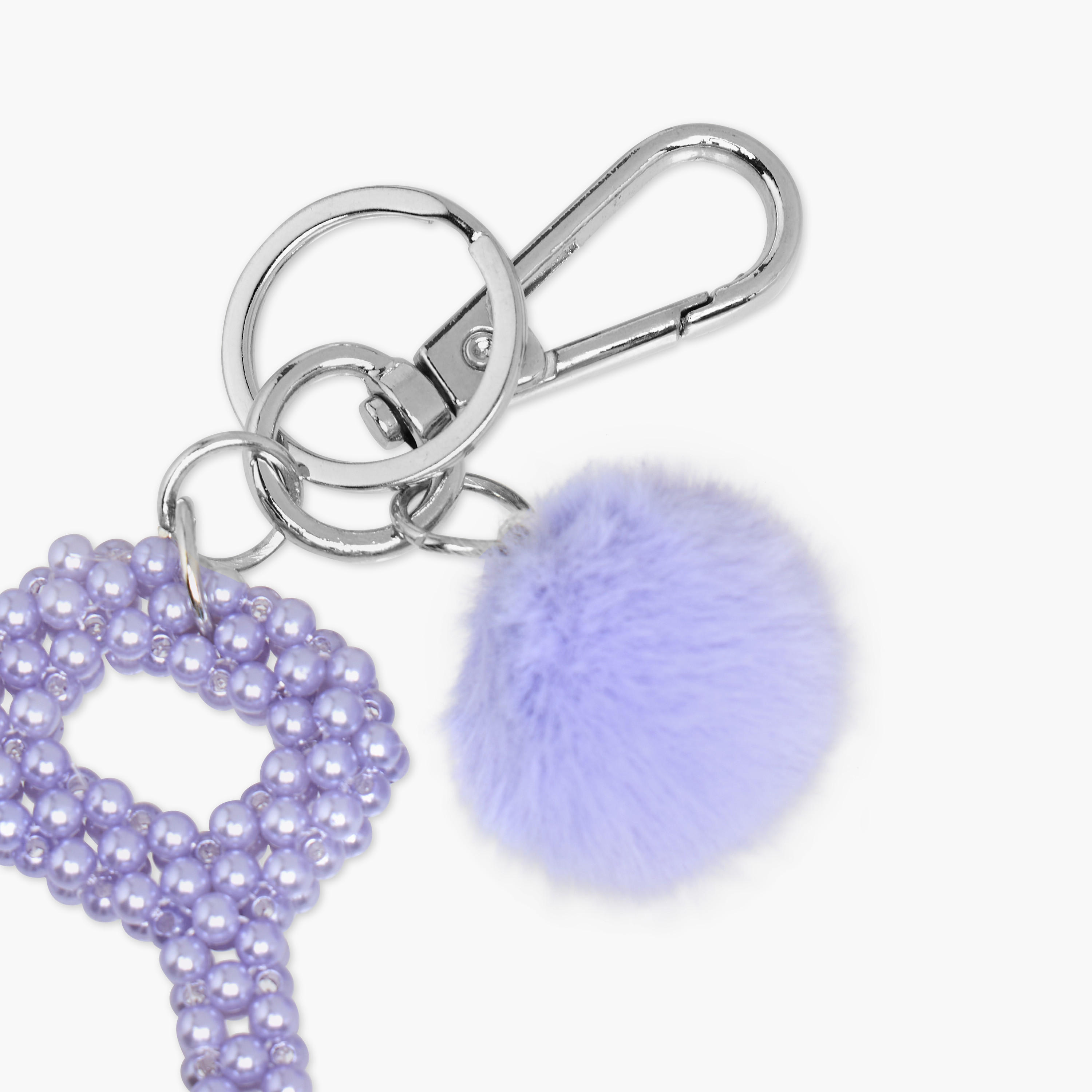 Initial R Accent Keyring with Lobster Clasp-girls-accessories-keyringsandbagcharms-image-4