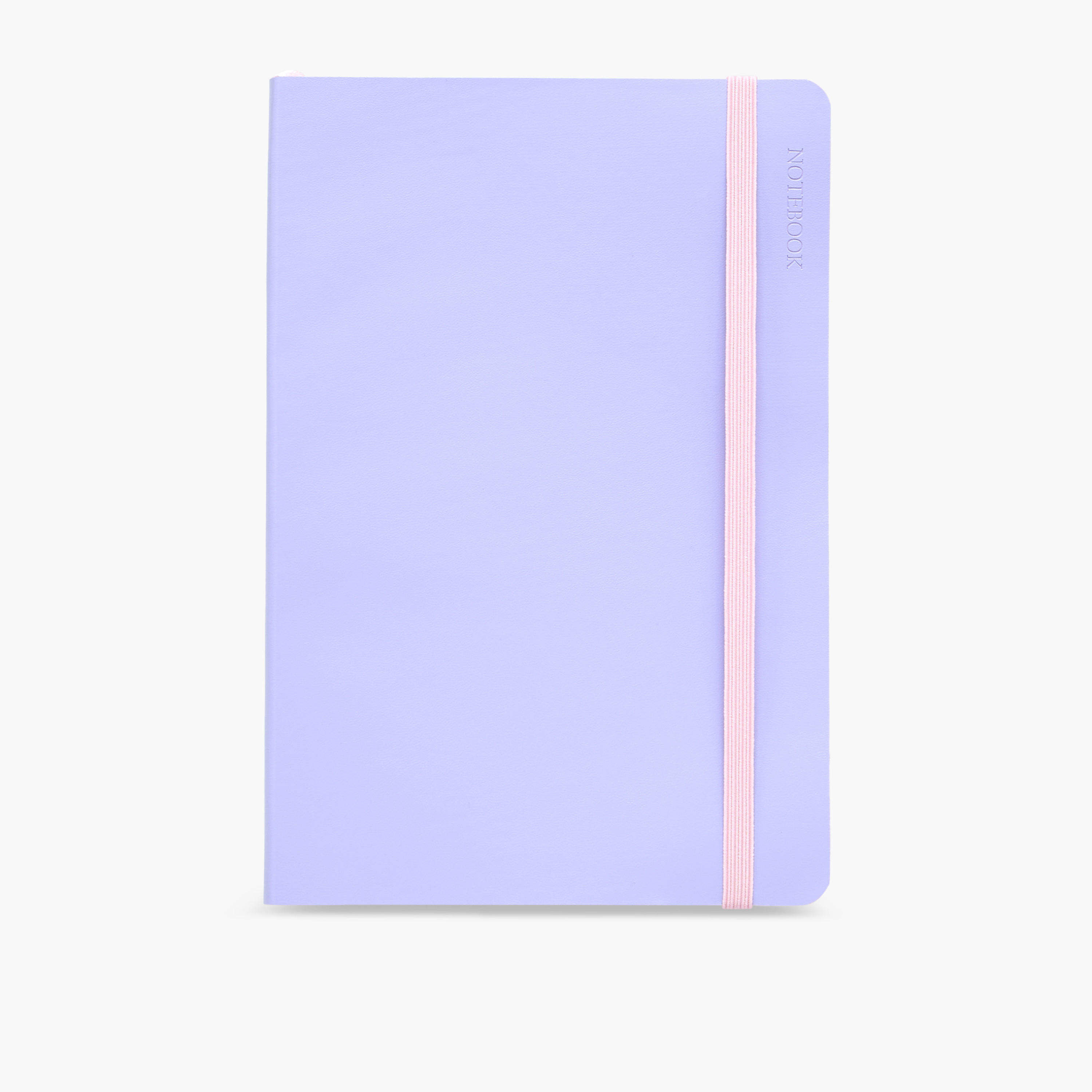 Solid A5 Ruled Notebook with Elastic Band-school-stationery-notebooks-image-1