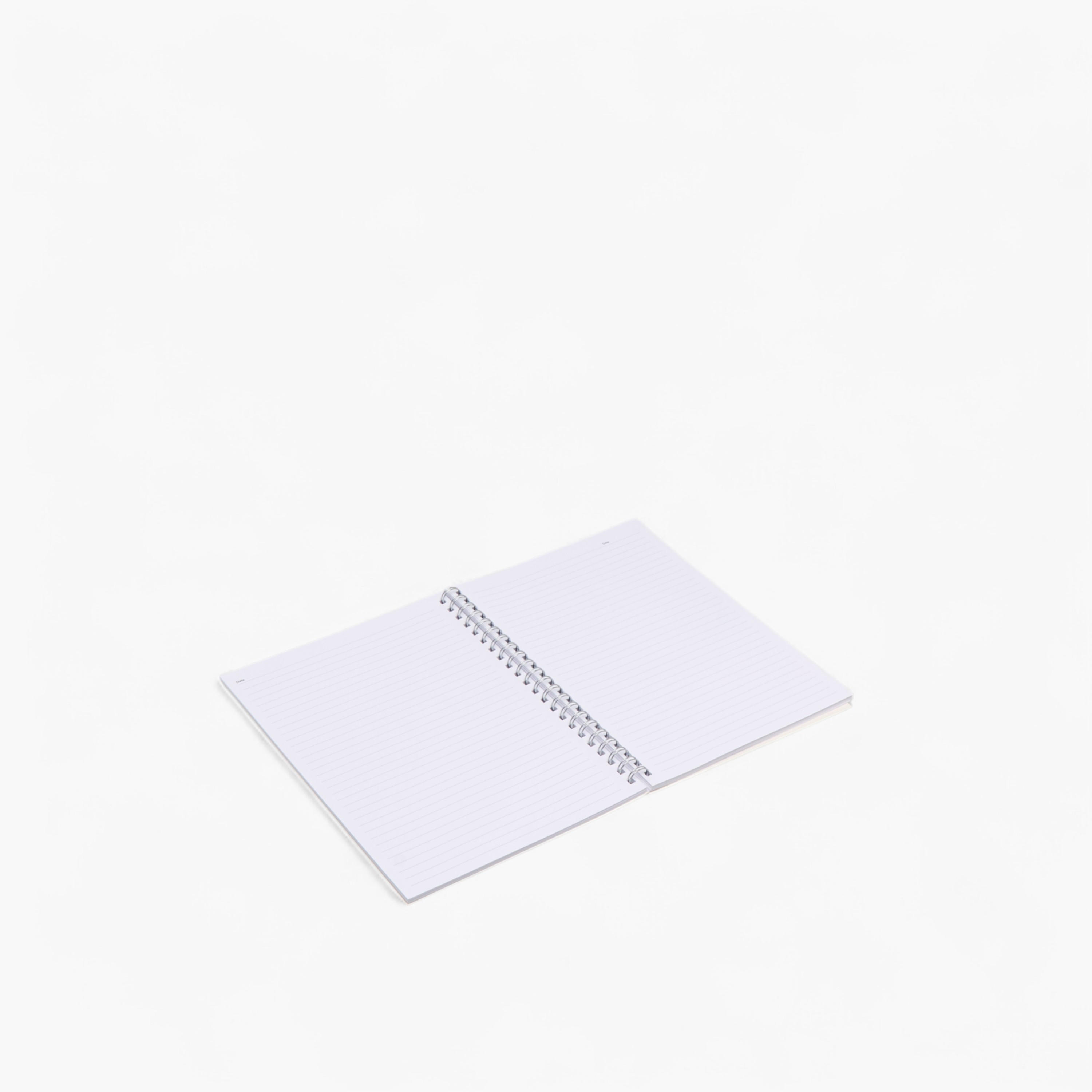 Slogan Print Spiral Bound A4 Notebook-school-stationery-notebooks-image-2