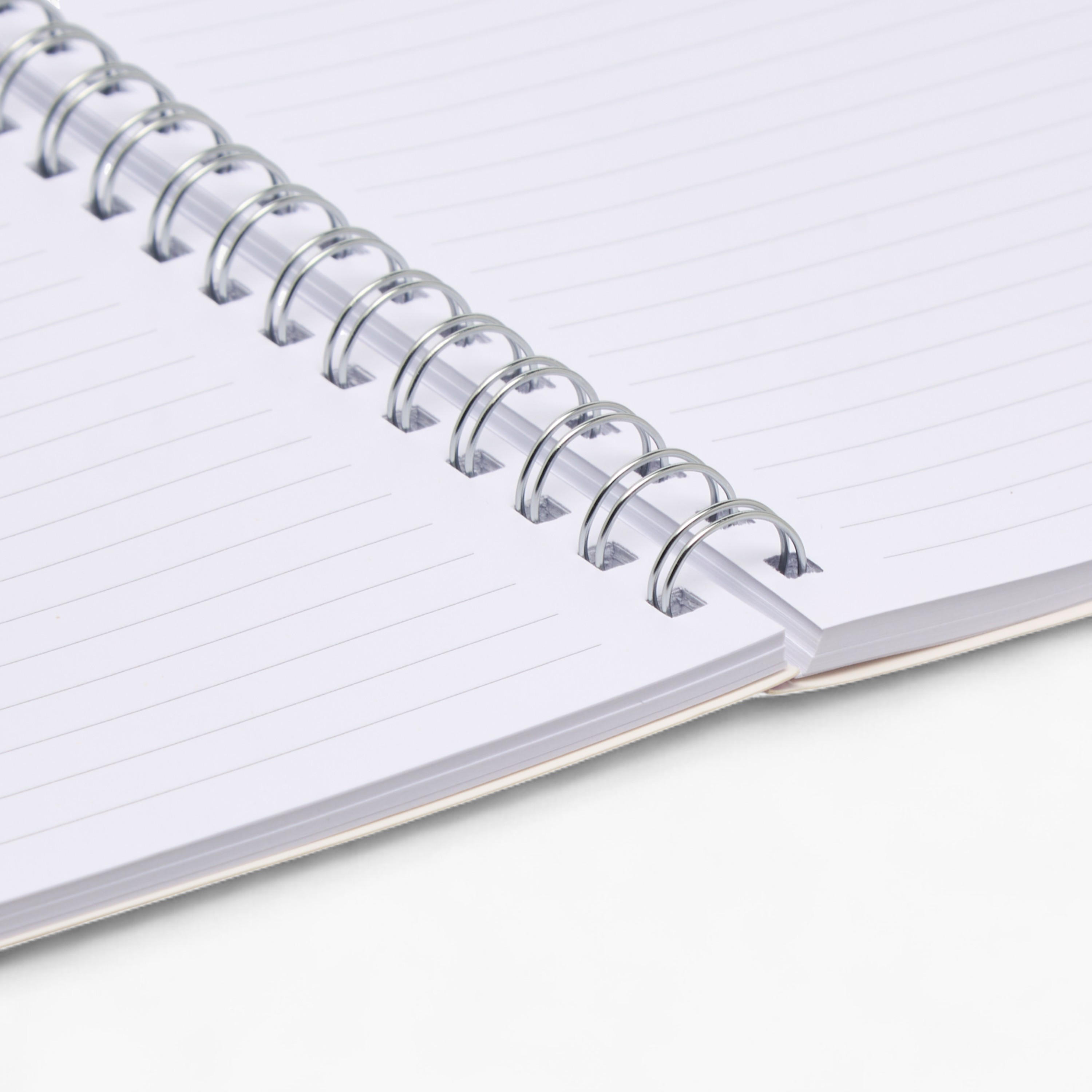 Slogan Print Spiral Bound A4 Notebook-school-stationery-notebooks-image-4