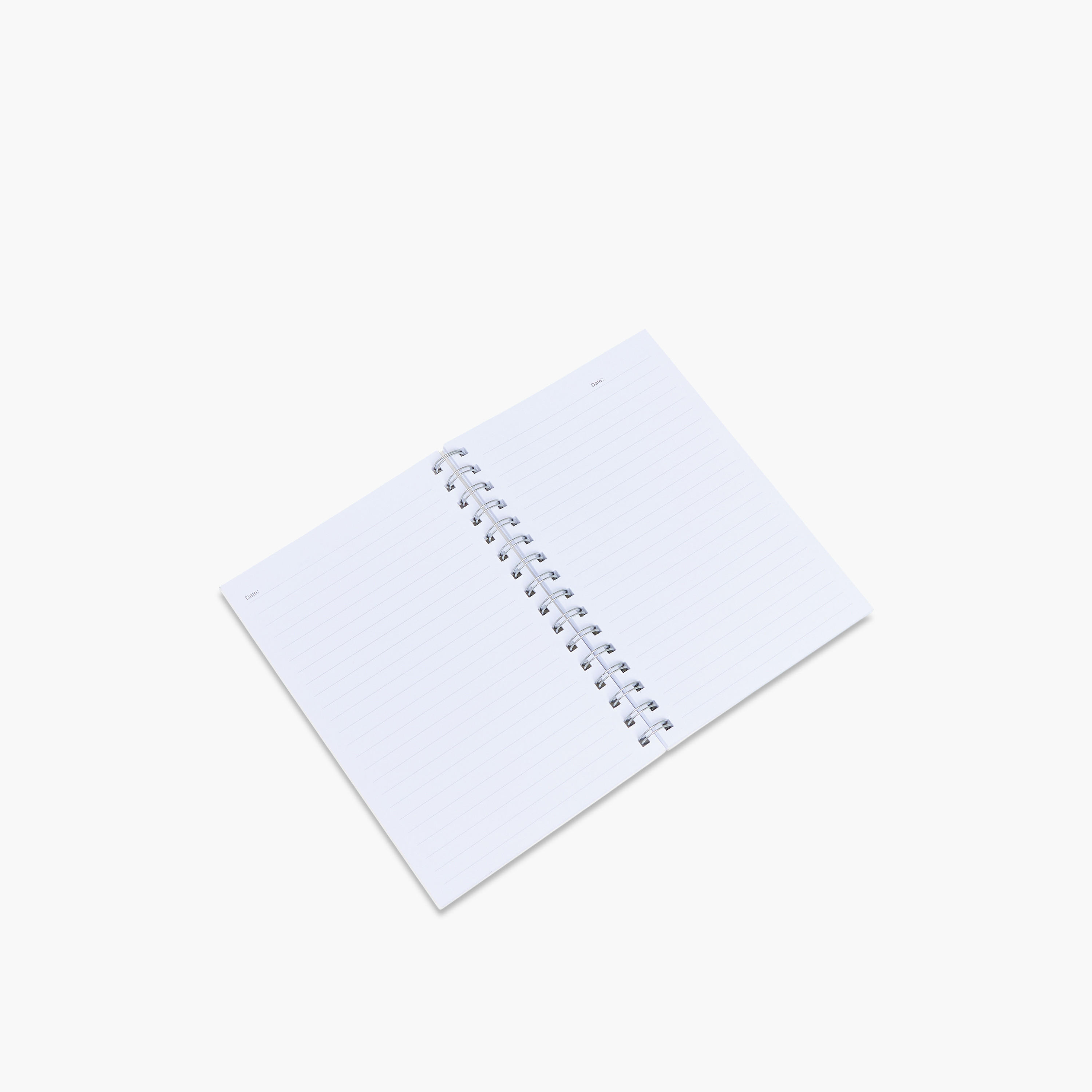 Slogan Print Ruled A5 Spiral Notebook-school-stationery-notebooks-image-4