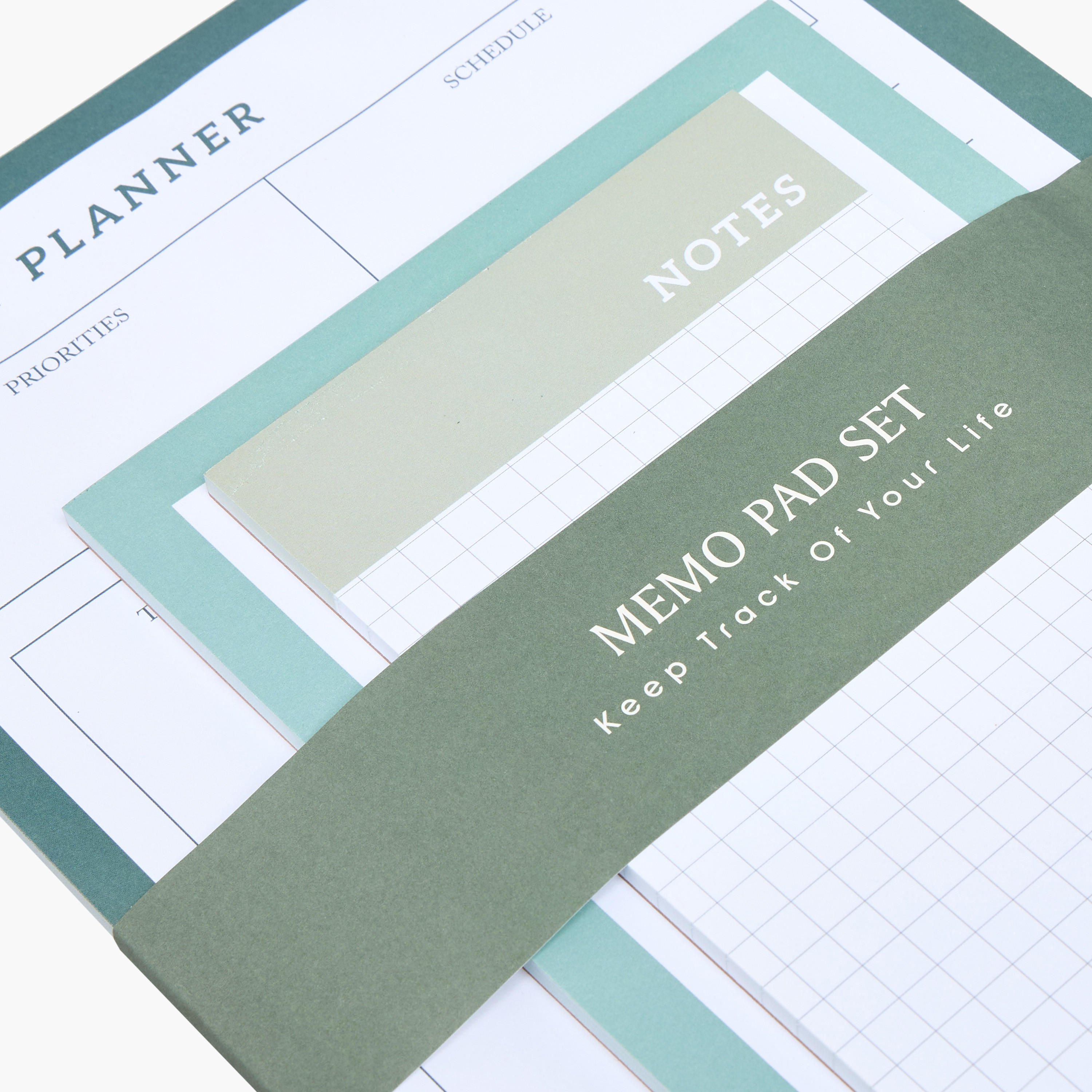 Solid 3-Piece Memo Pad Set-school-stationery-sets-image-6