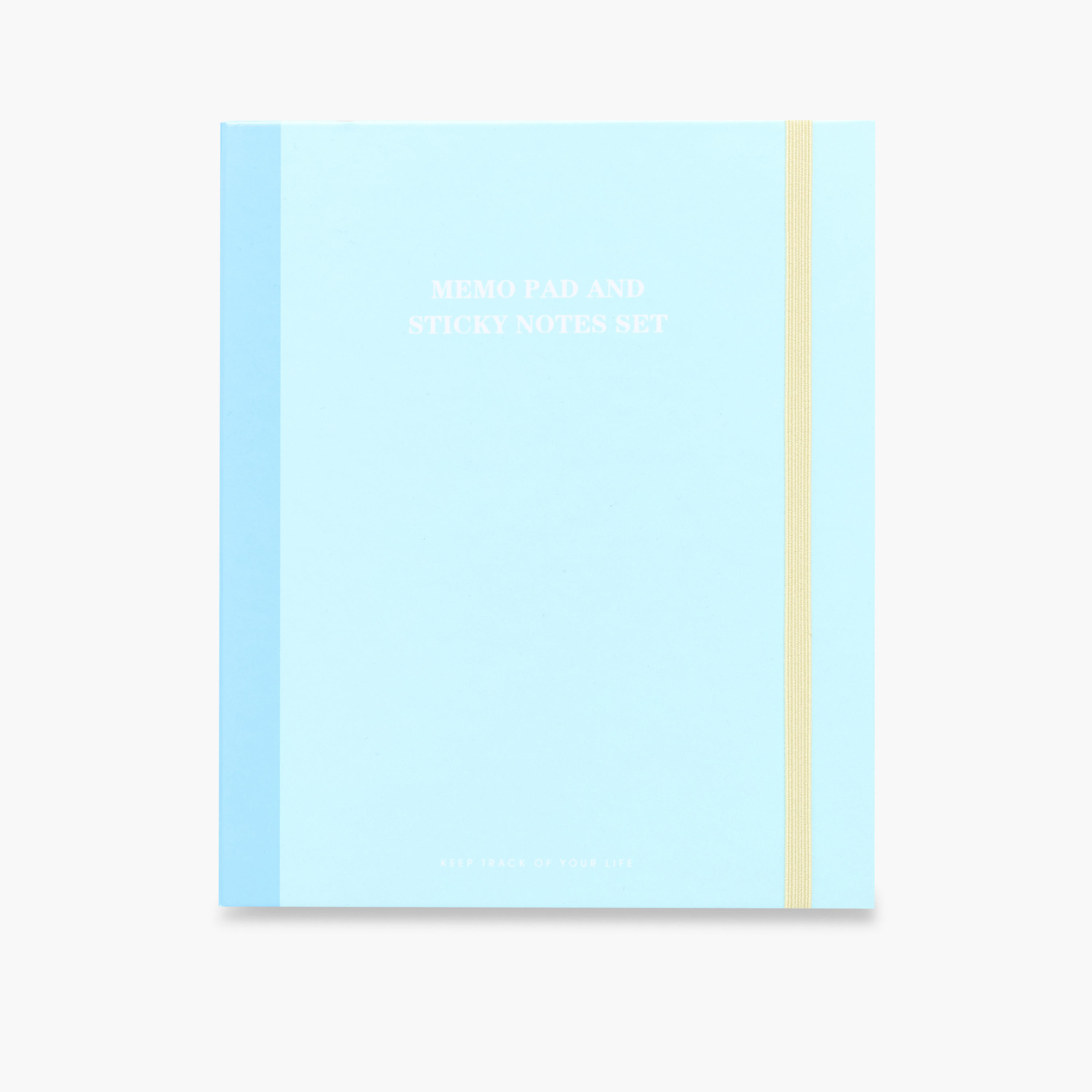 Solid Memo Pad and Sticky Notes Set-school-stationery-sets-image-1