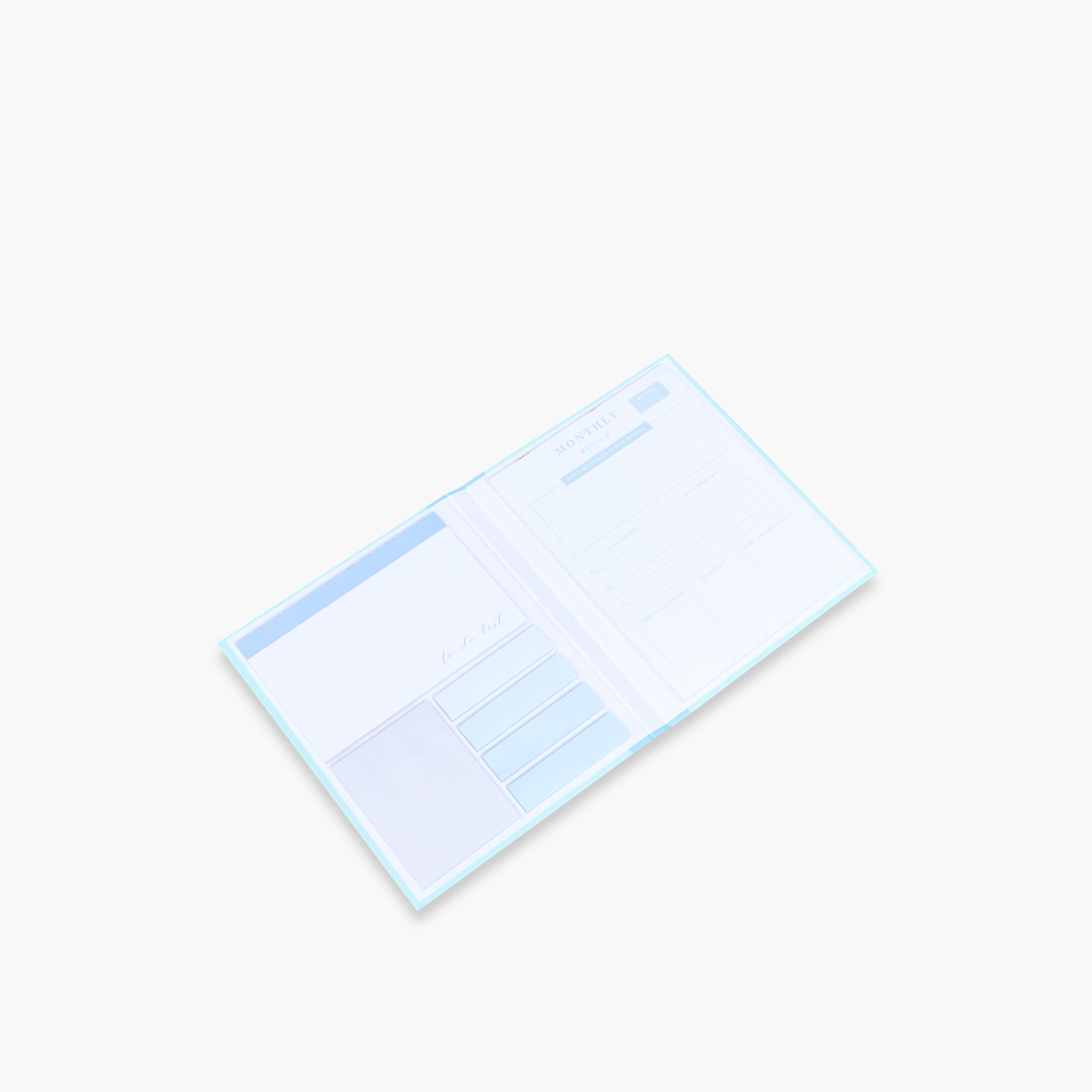 Solid Memo Pad and Sticky Notes Set-school-stationery-sets-image-4