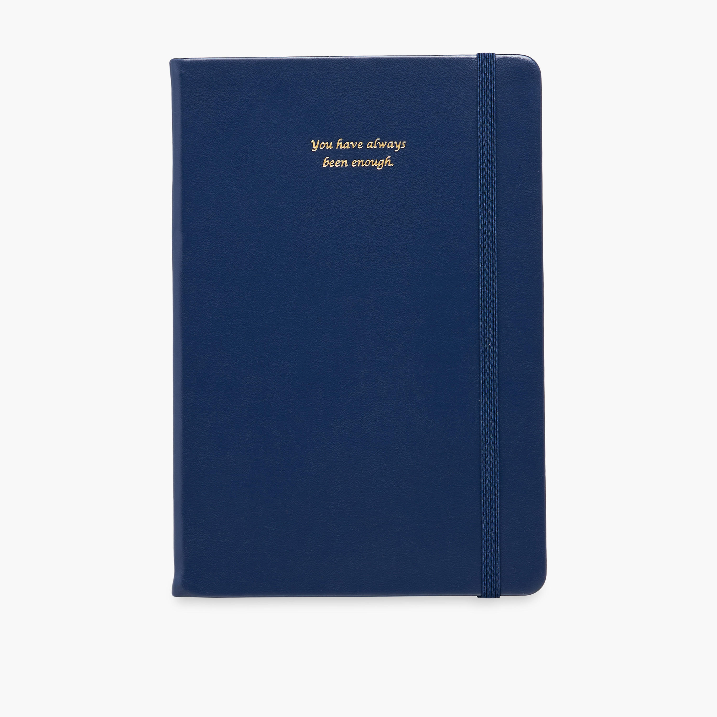 Slogan Print Ruled A5 Notebook-school-stationery-notebooks-image-1